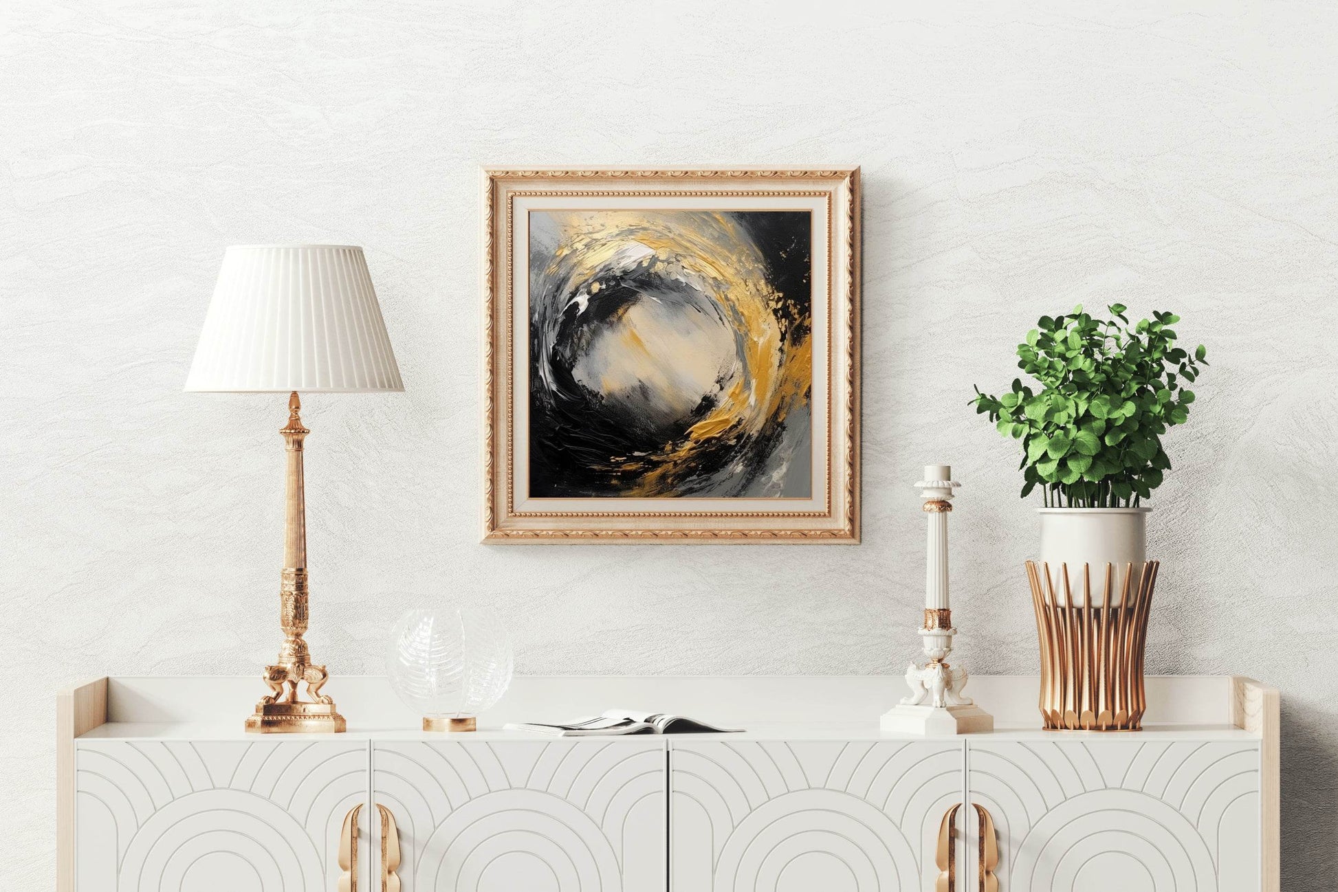 Tornado Swirl Abstract Wall Art - beink online art store