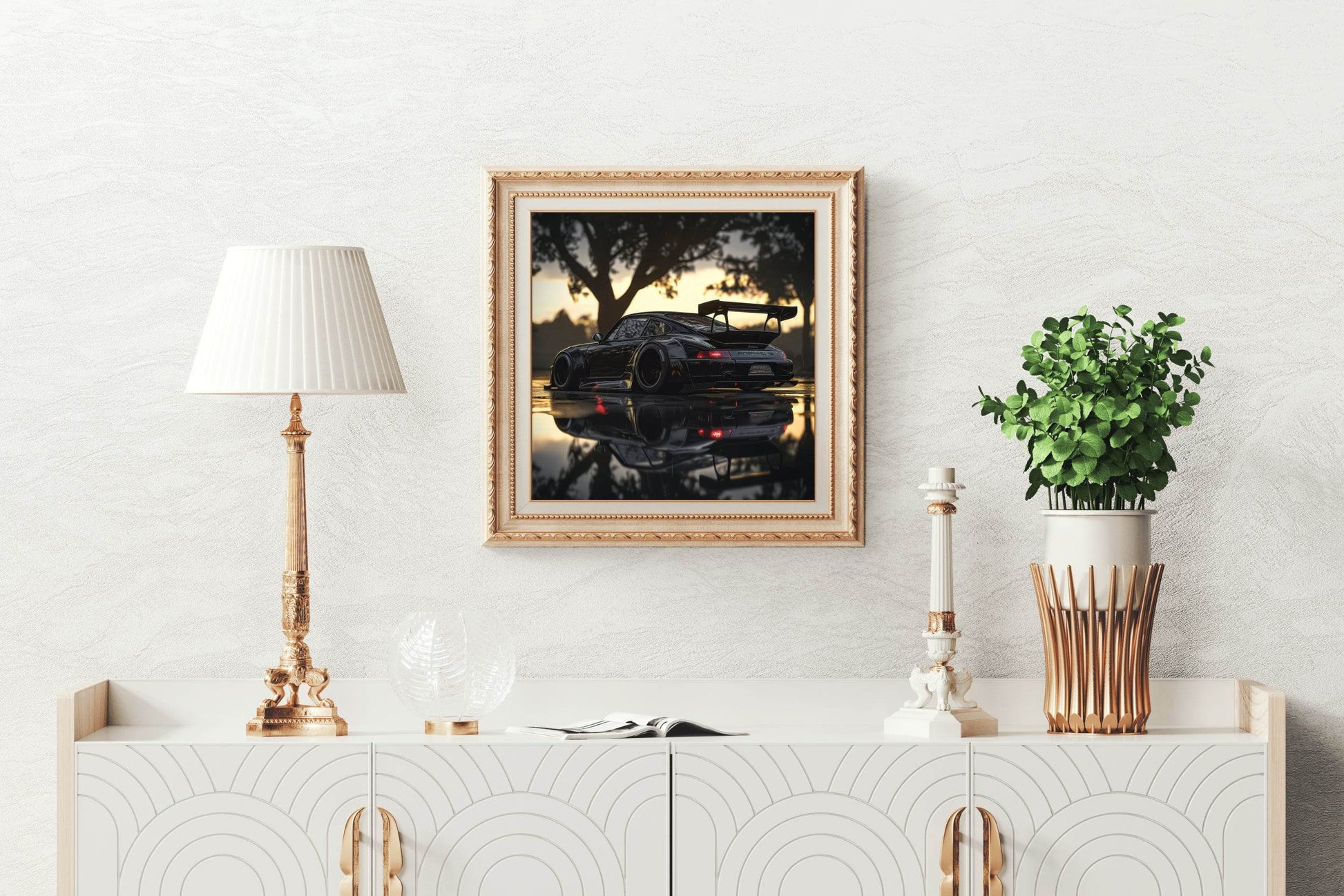 Porsche Personalized Wall Art - beink online art store