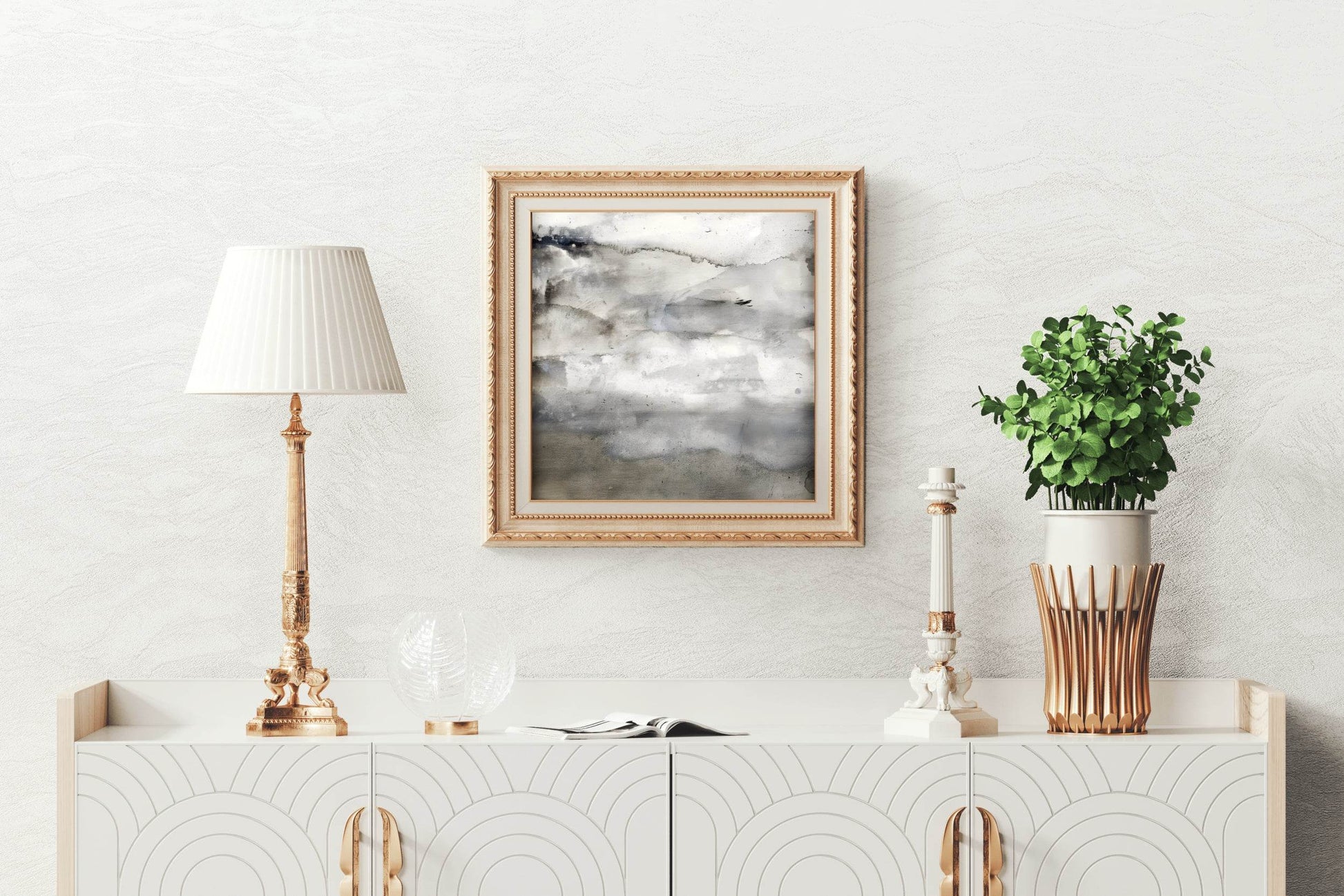 Atmospheric Scene Modern Wall Art - beink online art store