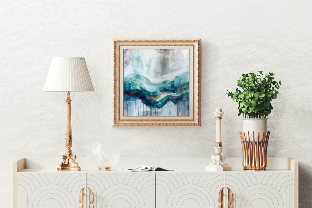 Watercolor Sky Abstract Wall Art - beink online art store