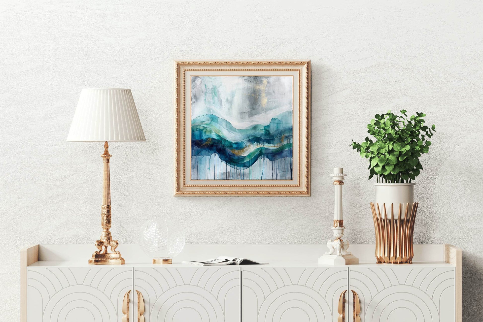 Watercolor Sky Abstract Wall Art - beink online art store