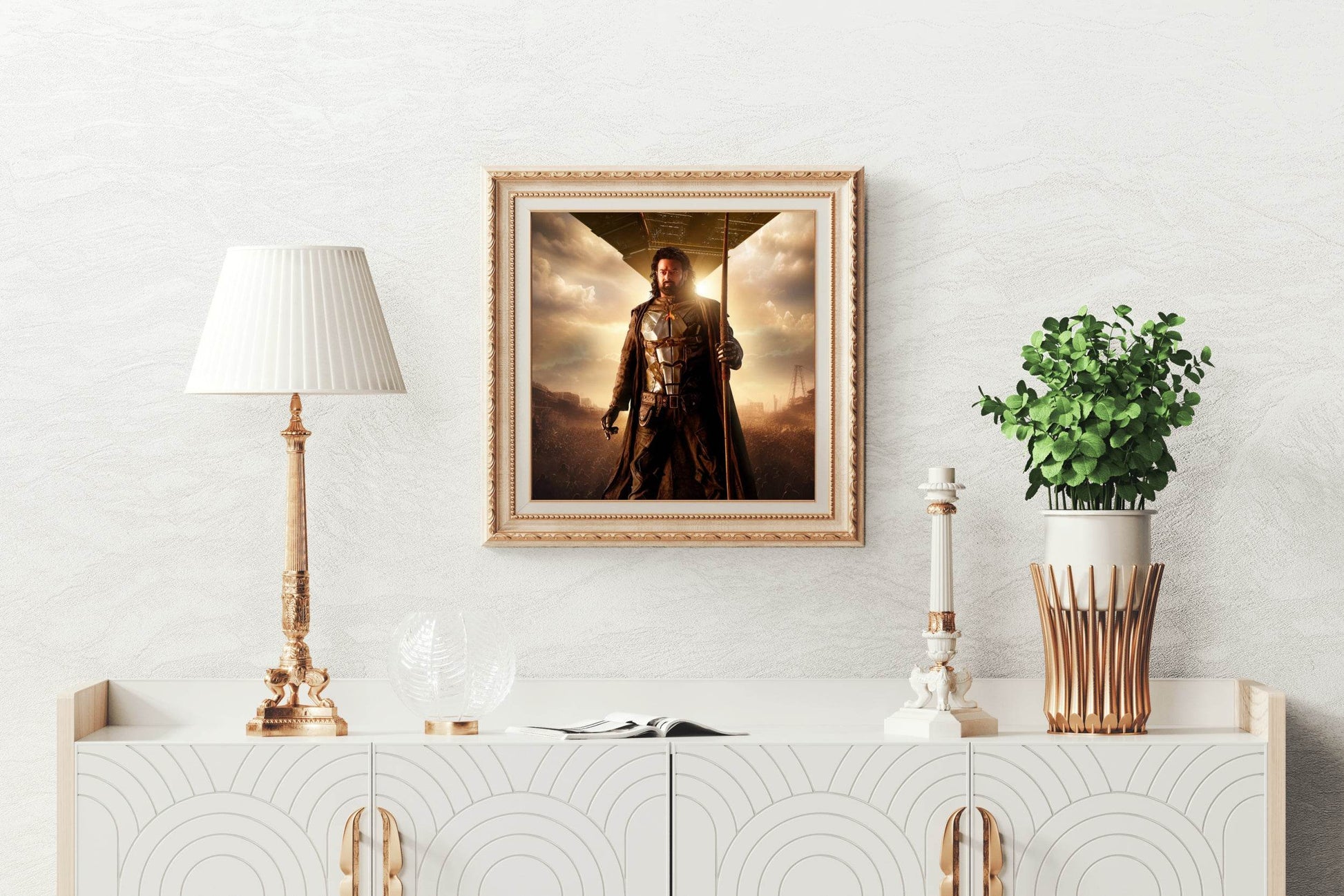 Kalki 2898 AD with spaceship Wall Art - beink online art store