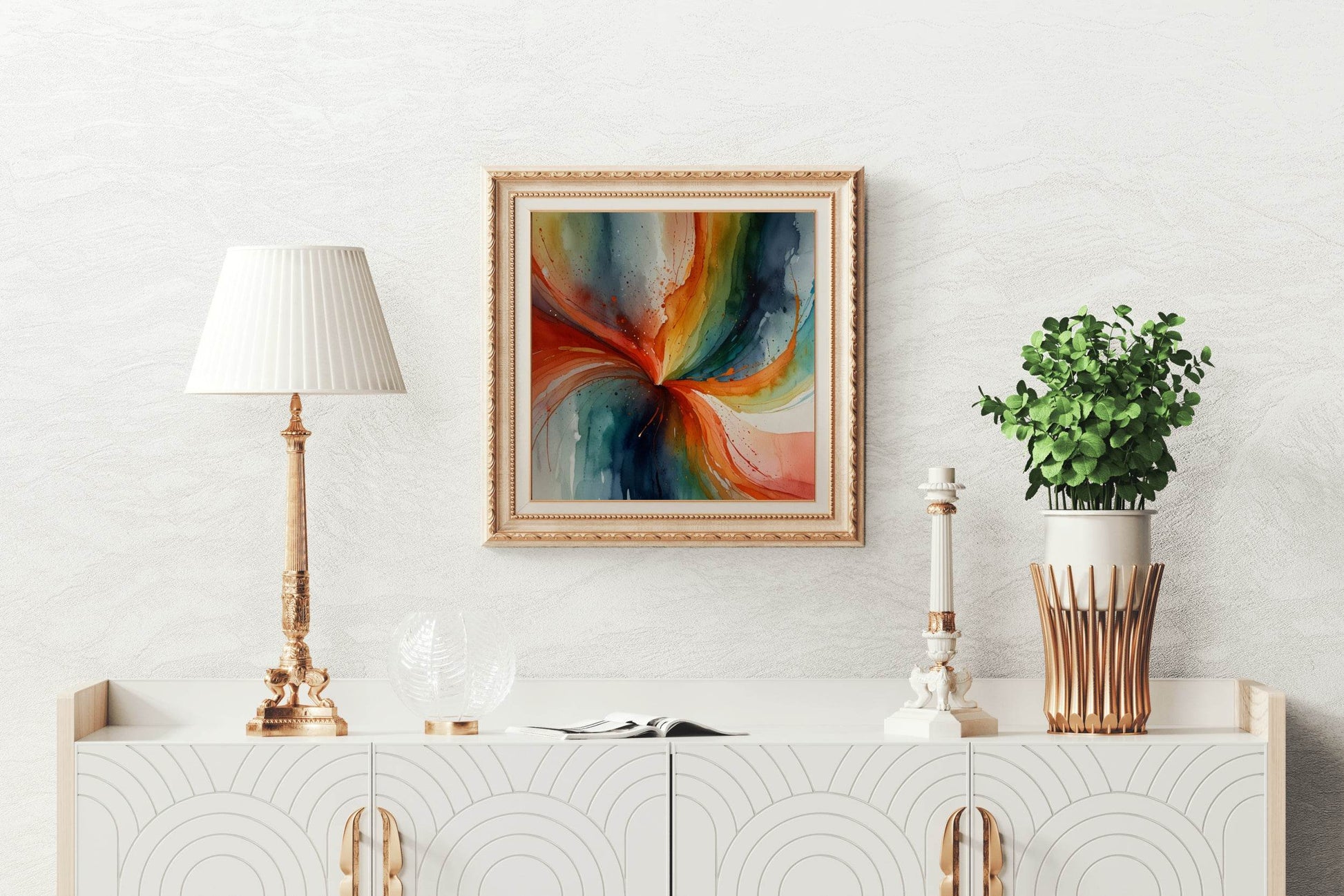 Oil Painting Color Abstract Wall Art - beink online art store