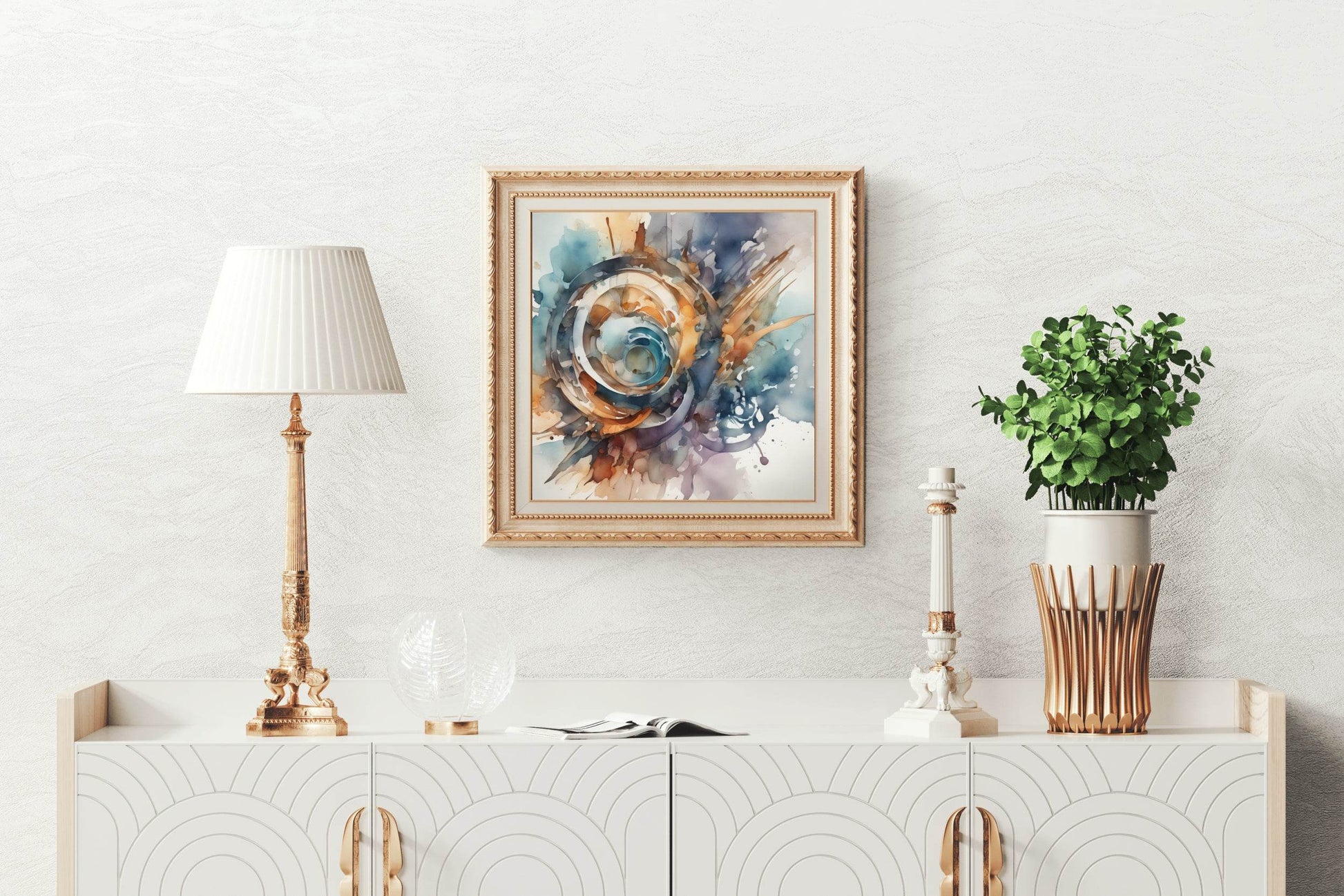 Color Splash Abstract Wall Art - beink online art store