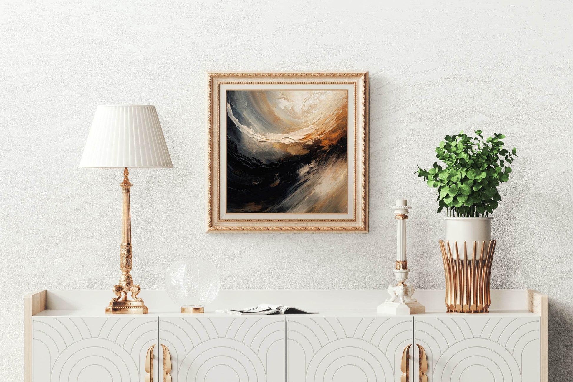 Wave Painting Abstract Wall Art - beink online art store