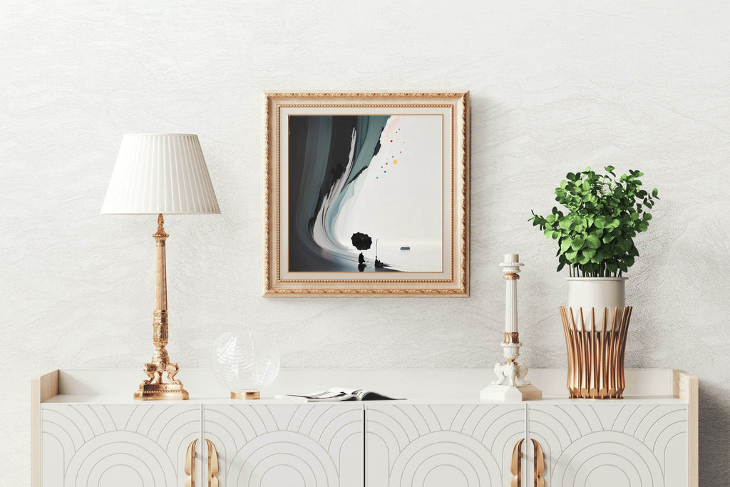 Creative Seashore Abstract Wall Art - beink online art store