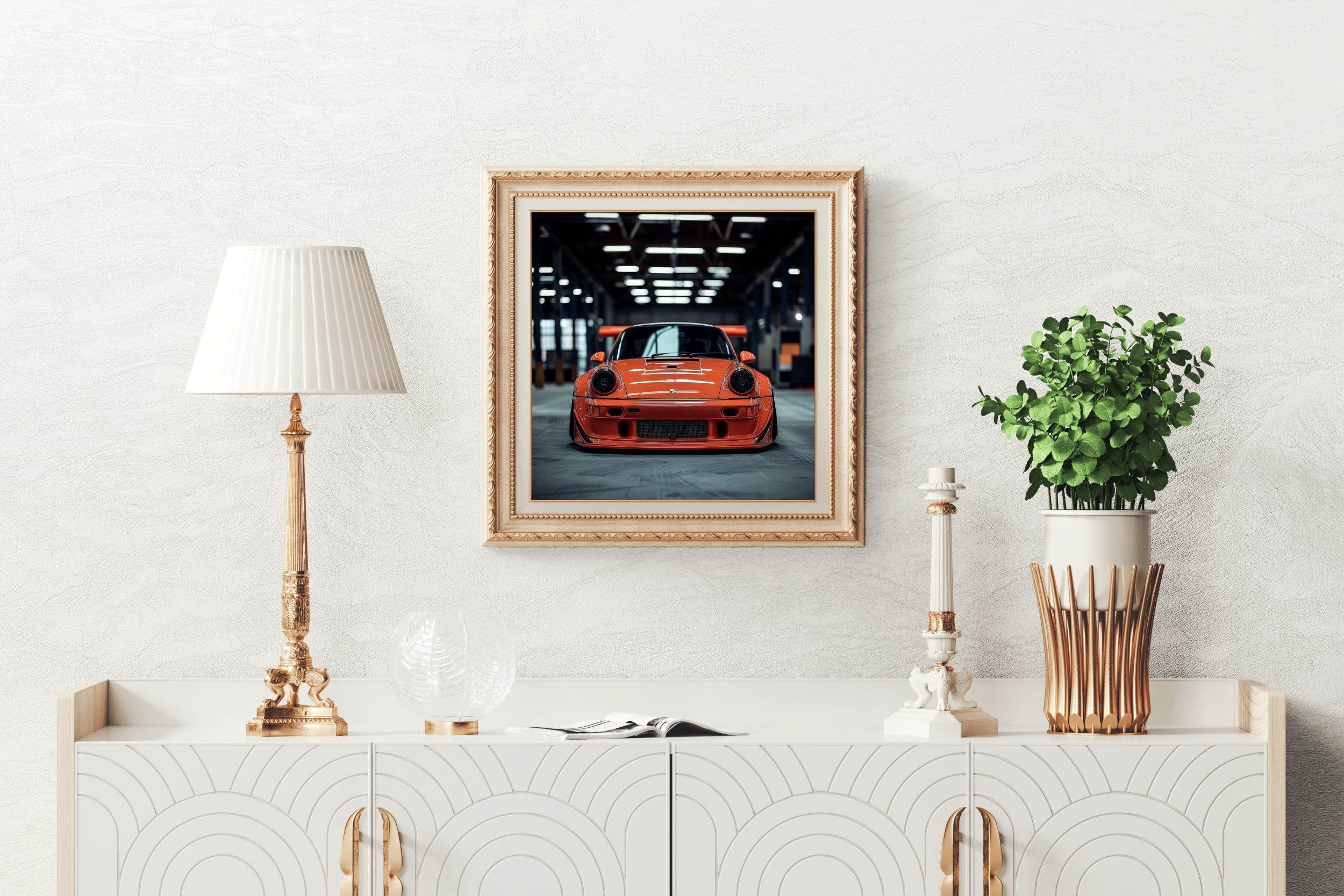 Porsche 911 C2 RWB Wall Art - beink online art store