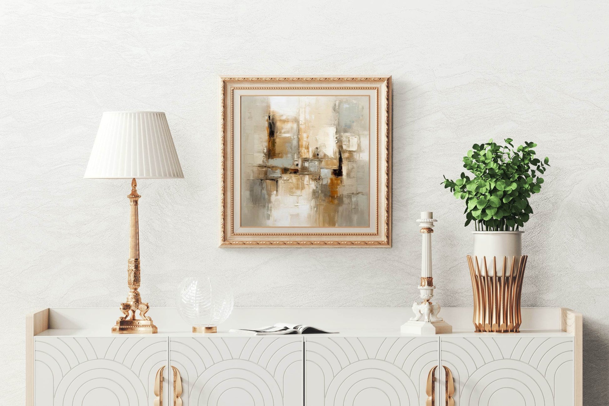 Textured Sailboat Painting Abstract Wall Art - beink online art store