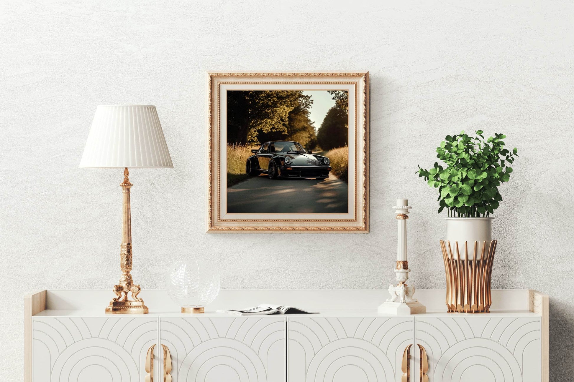 Porsche 911 Minimalist Wall Art - beink online art store