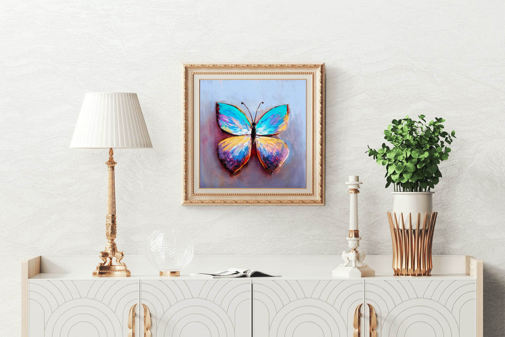 Colorful Butterfly Painting Wall Art - beink online art store
