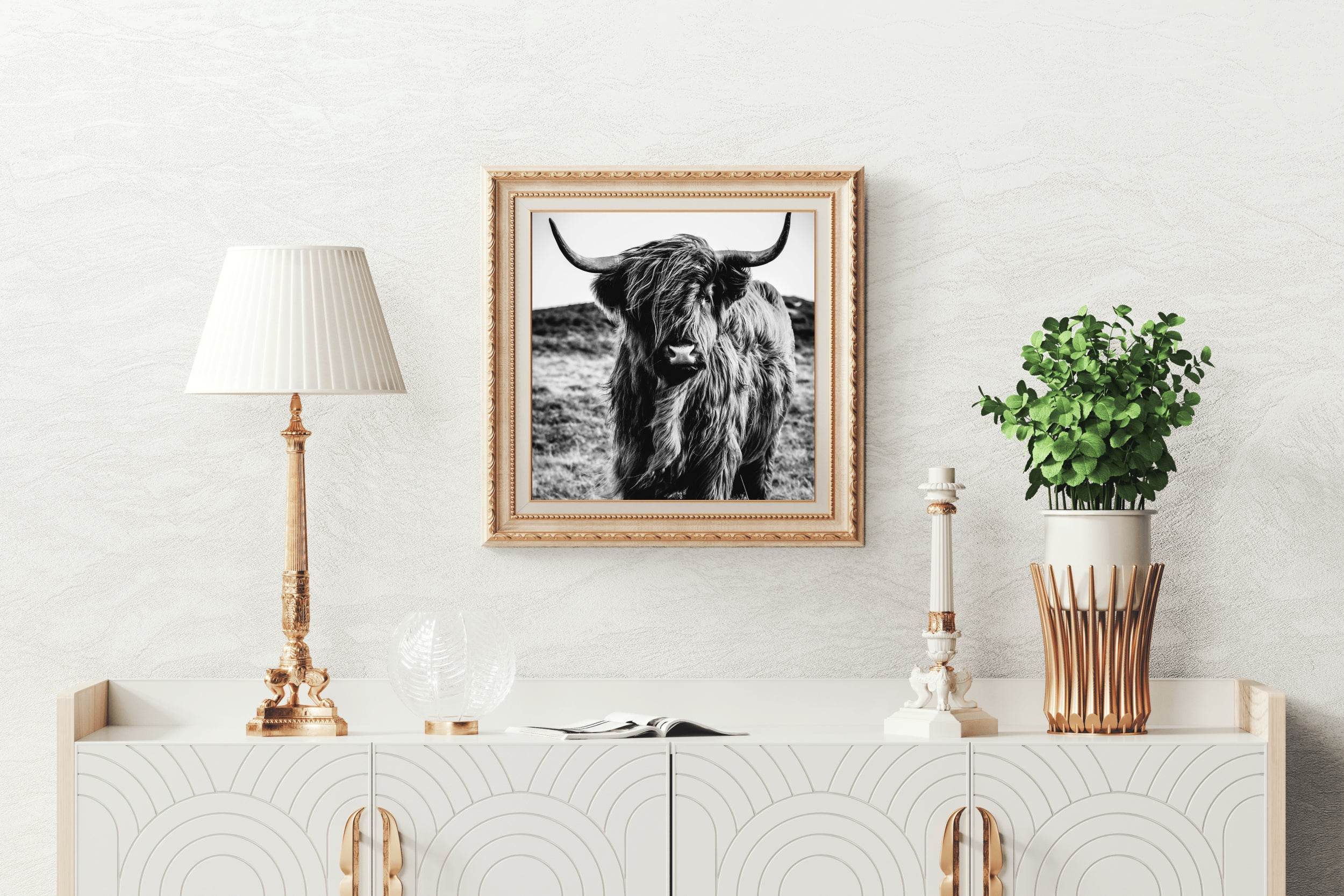 Highland Cattle Wall Art - beink online art store