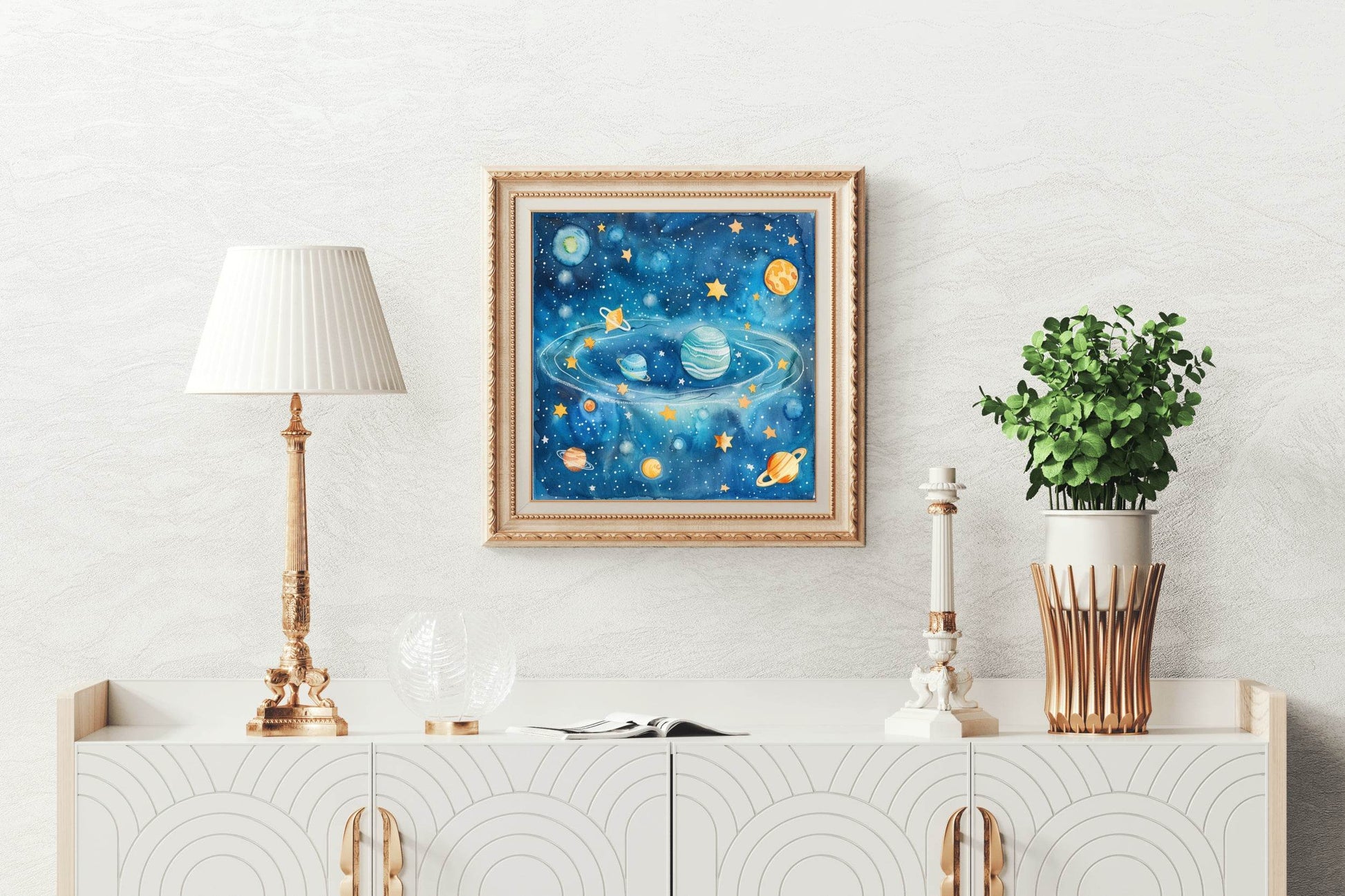 Kids Solar System Exploring the Night Sky - beink online art store