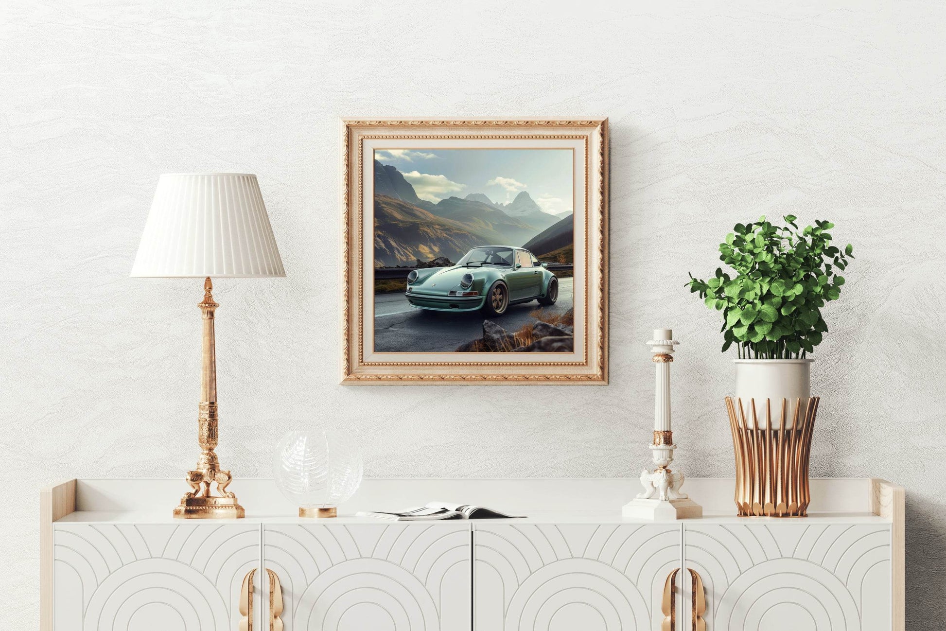 Porsche 911 RSR Turbo Wall Art - beink online art store