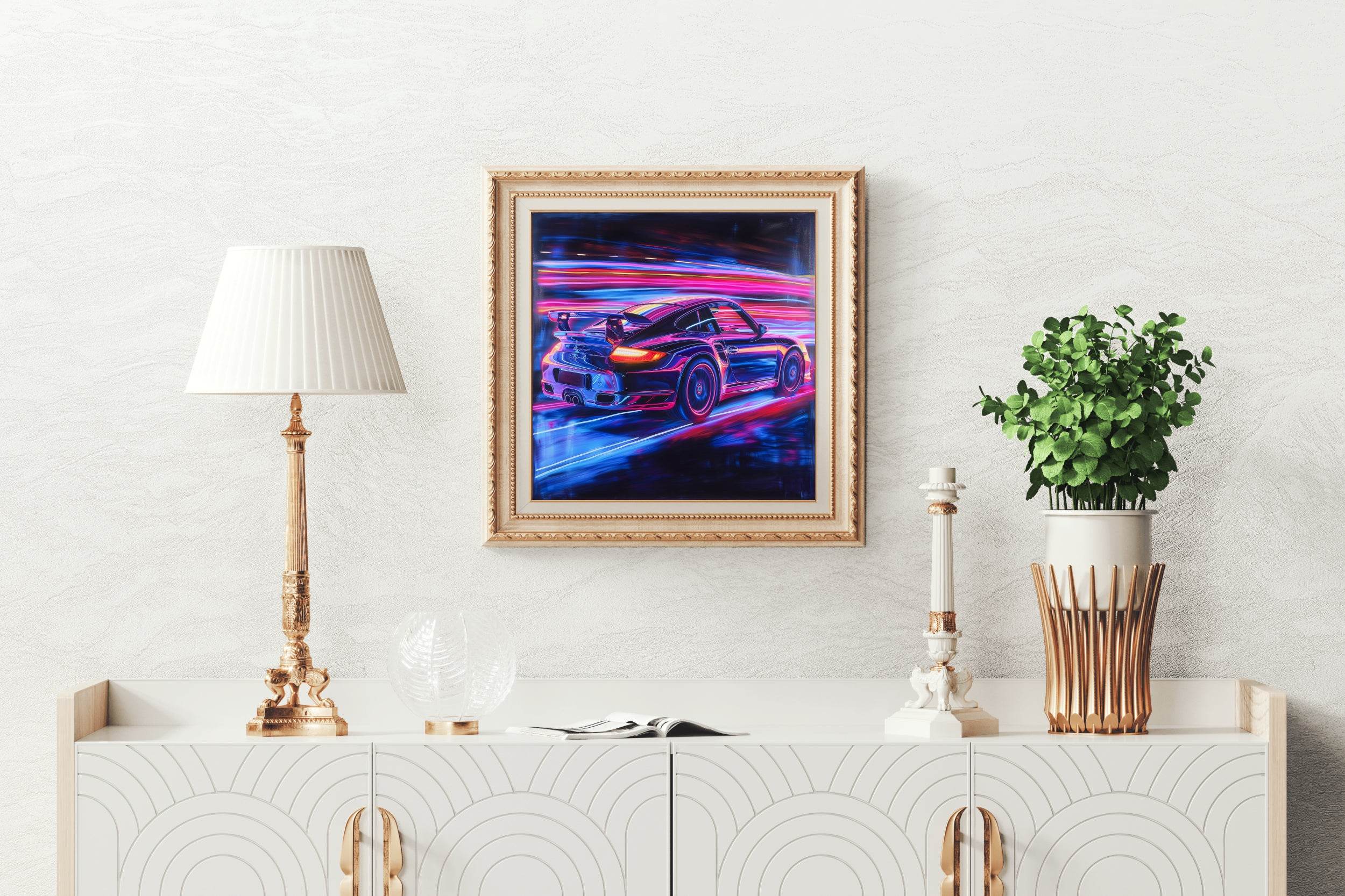 Porsche 911 GT3 RS Wall Art - beink online art store
