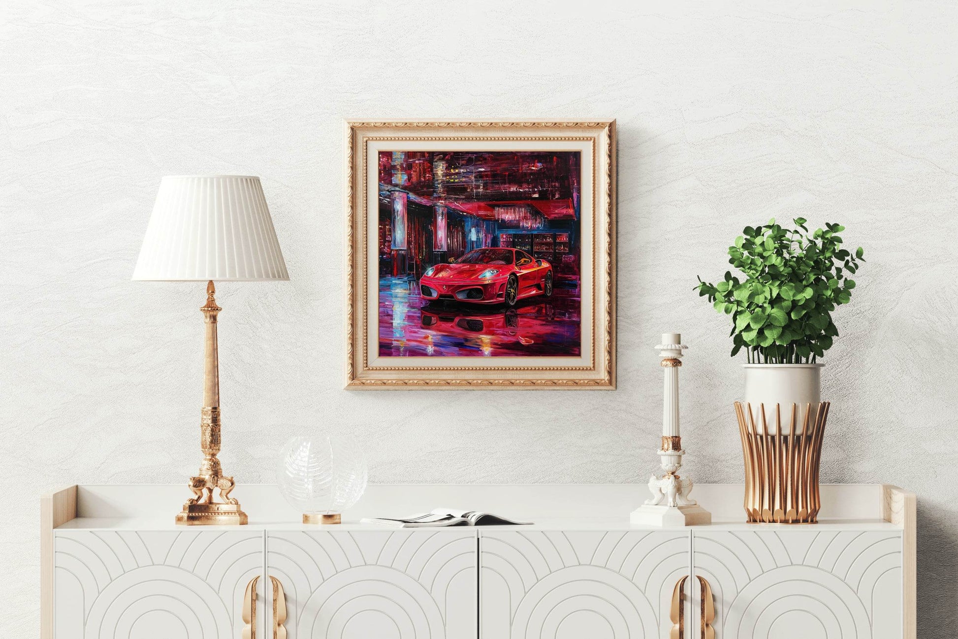 Ferrari 430 Scuderia Wall Art - beink online art store