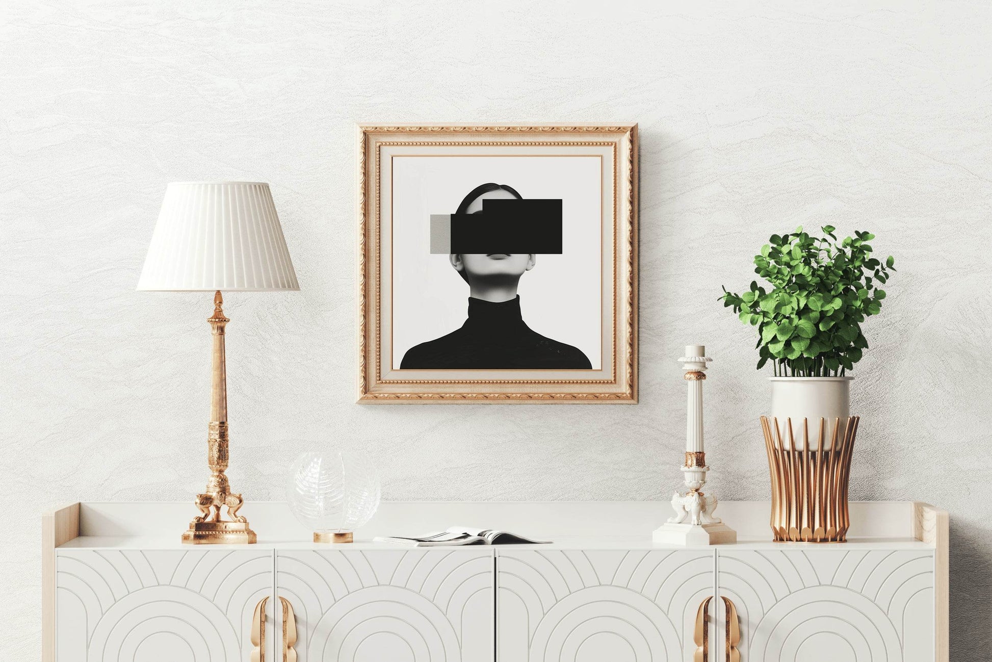 Hidden Identity Modern Wall Art - beink online art store