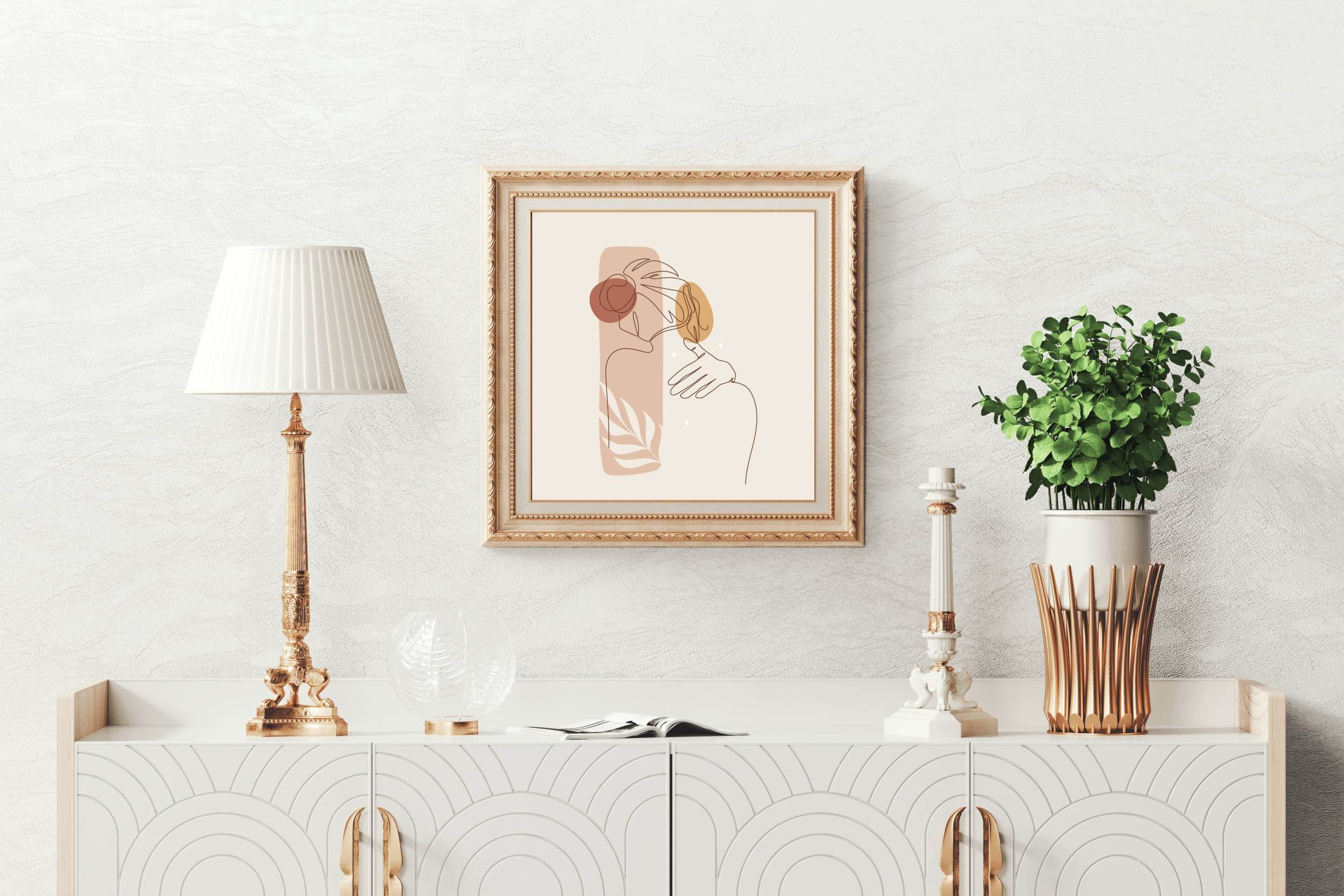 Beautiful Female Body Wall Art - beink online art store
