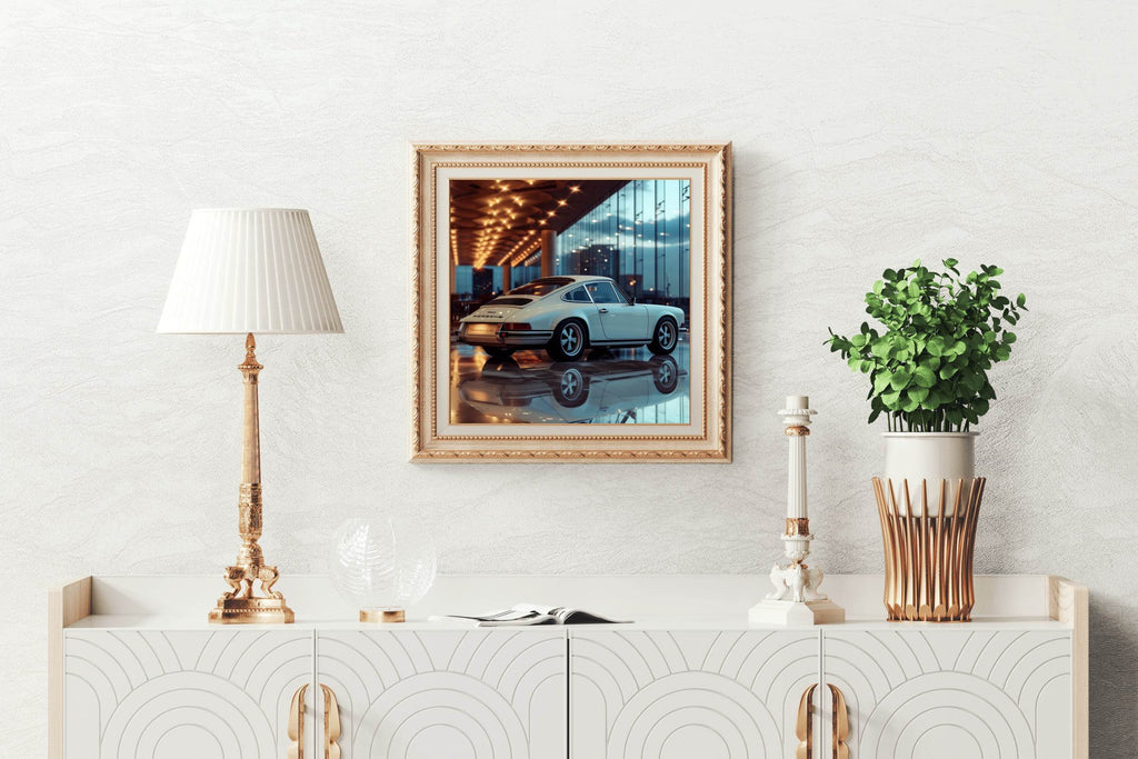Porsche 911 E Wall Art - beink online art store