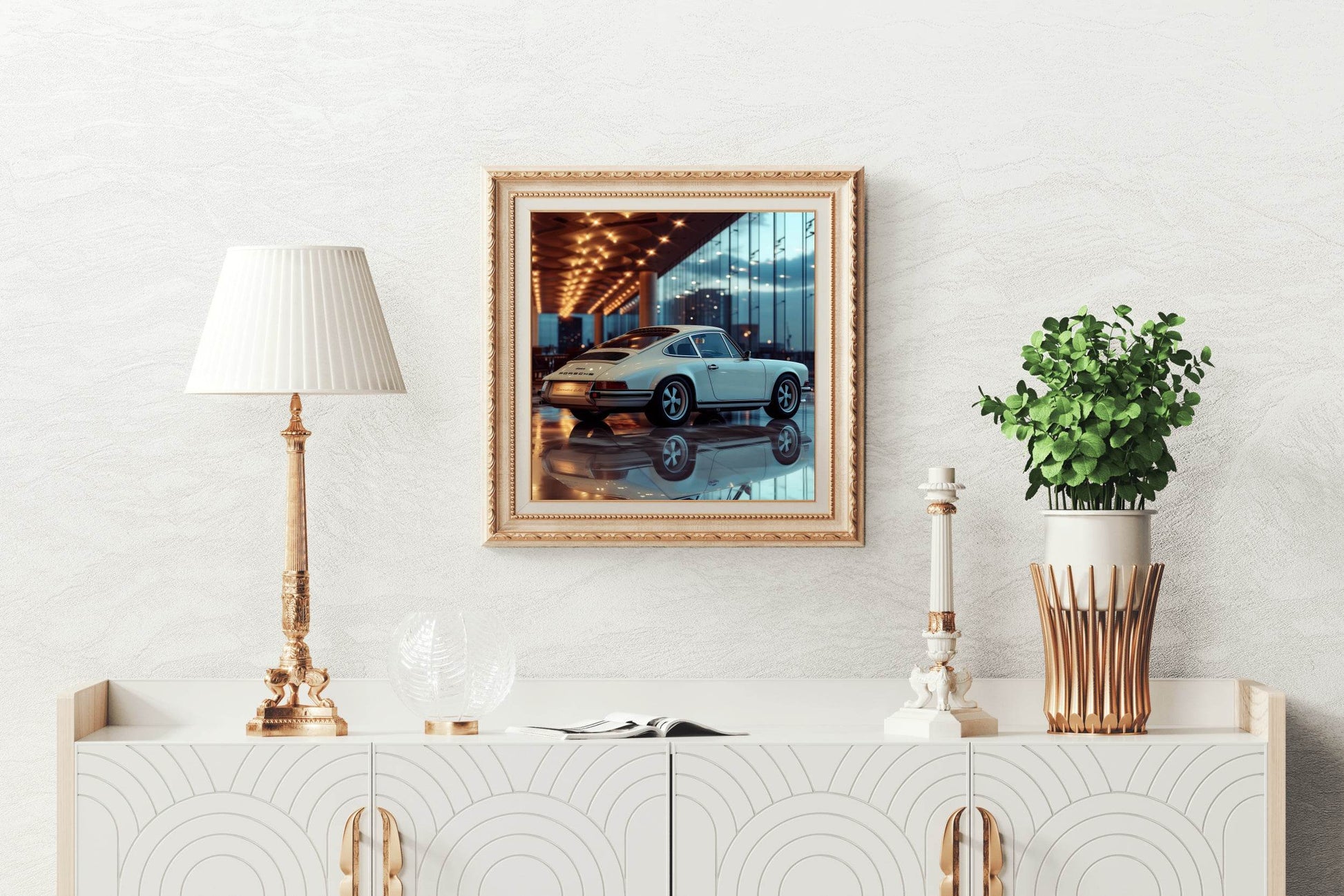 Porsche 911 E Wall Art - beink online art store