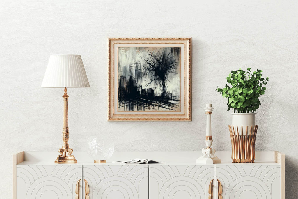 Creative Road Side Visualization Abstract Wall Art - beink online art store