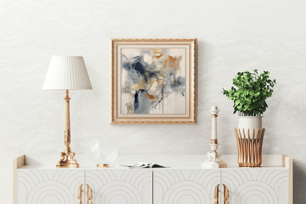 Multicolor Water Paint Abstract Wall Art - beink online art store