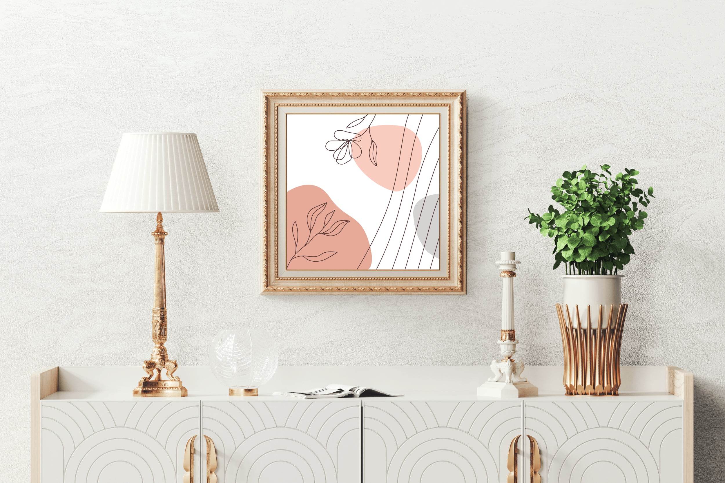 Floral Line Art Minimalist - beink online art store