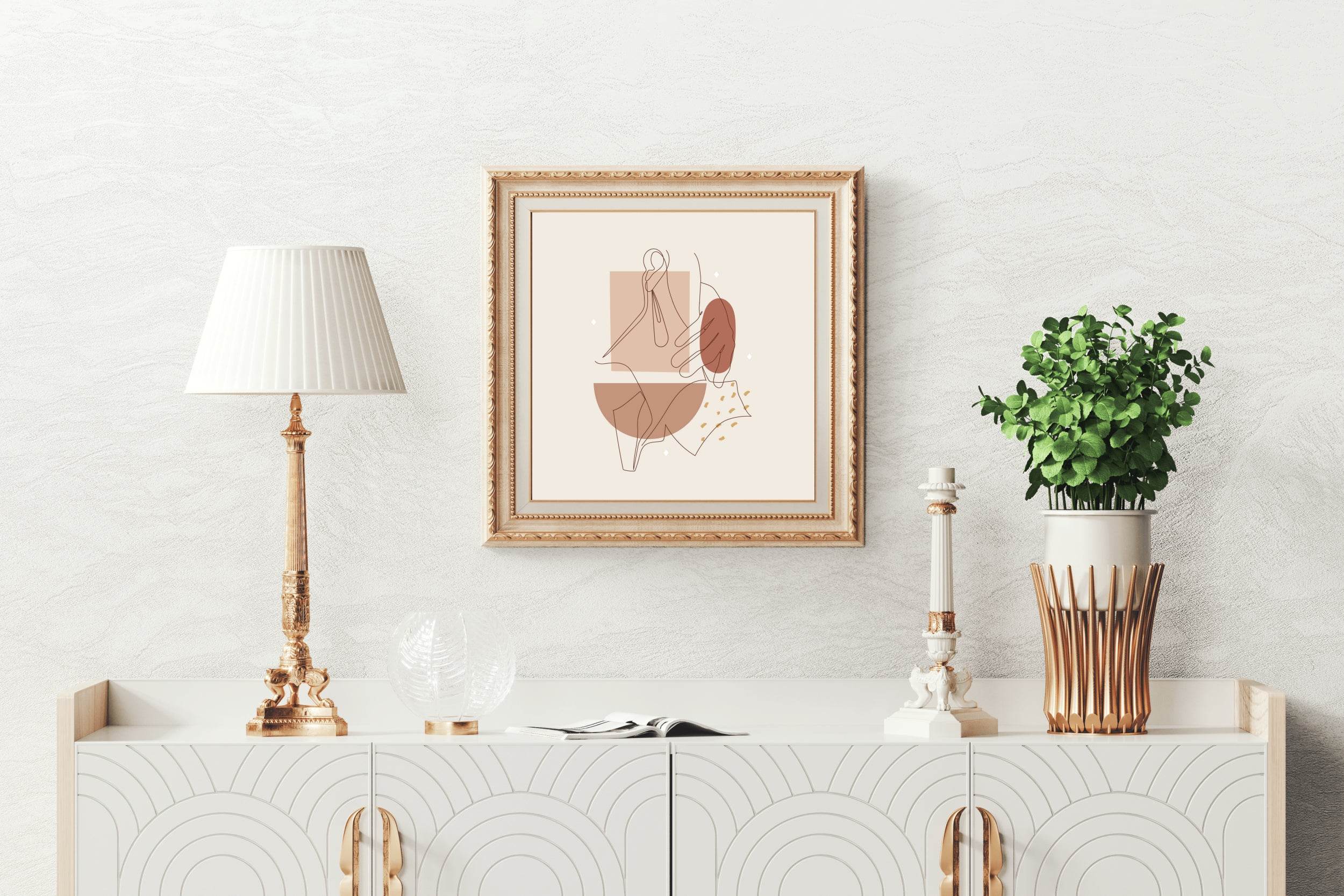Woman Neck in The Style Of Wall Art - beink online art store