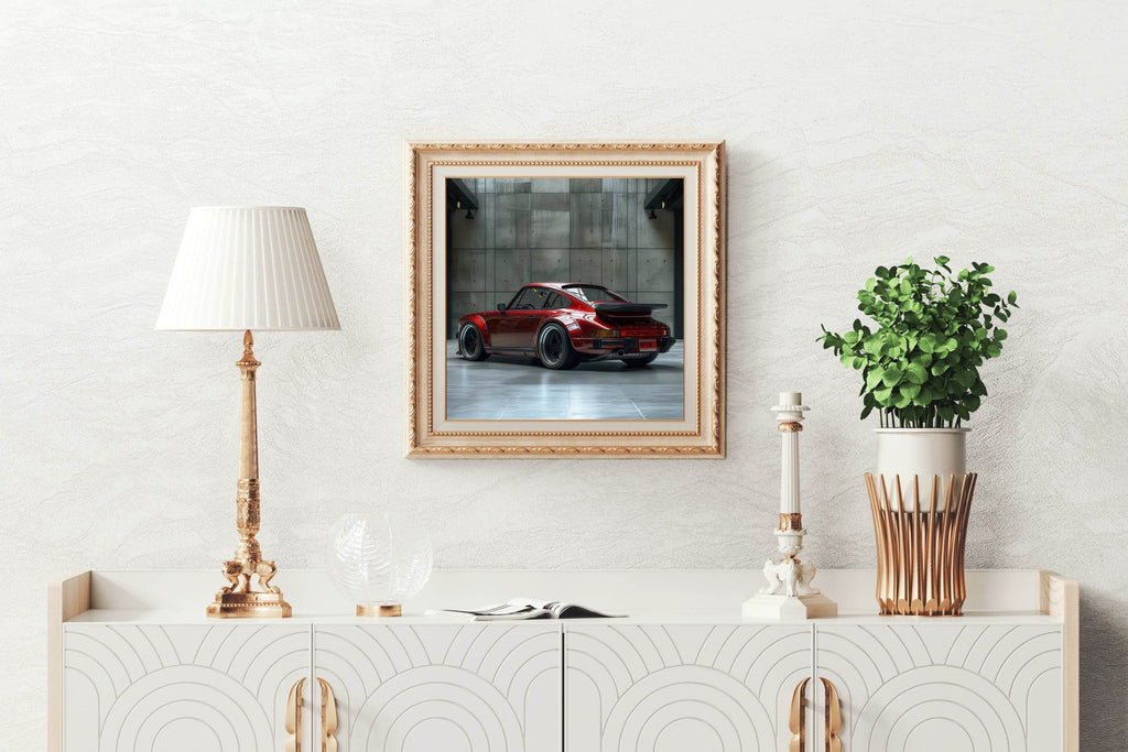 Back Porsche 911 Sport Wall Art - beink online art store