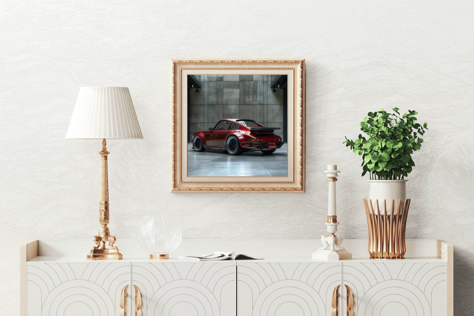 Back Porsche 911 Sport Wall Art - beink online art store