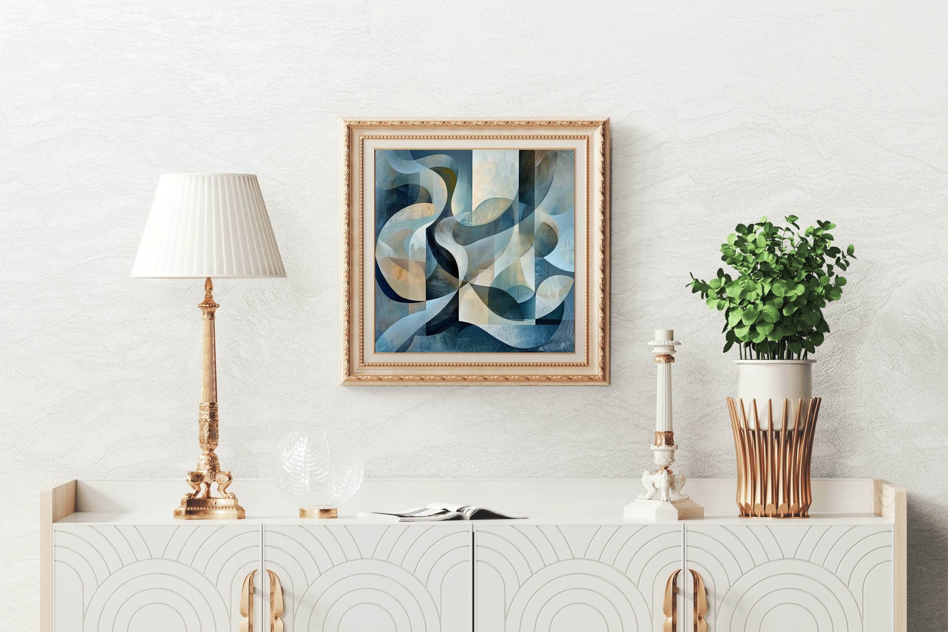 Wall Geometric Shape Abstract Wall Art - beink online art store