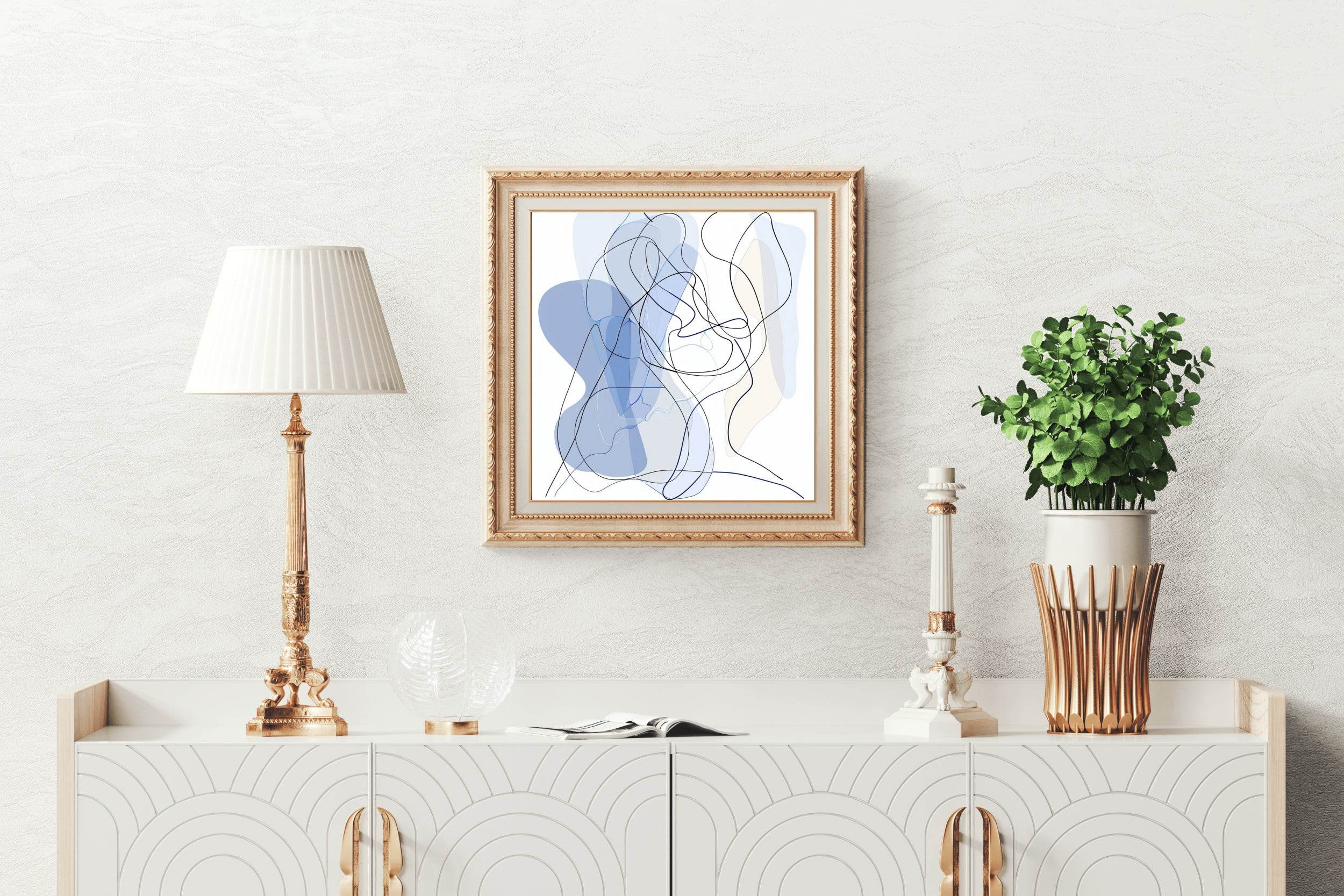 Minimalist Drawing Line Art - beink online art store