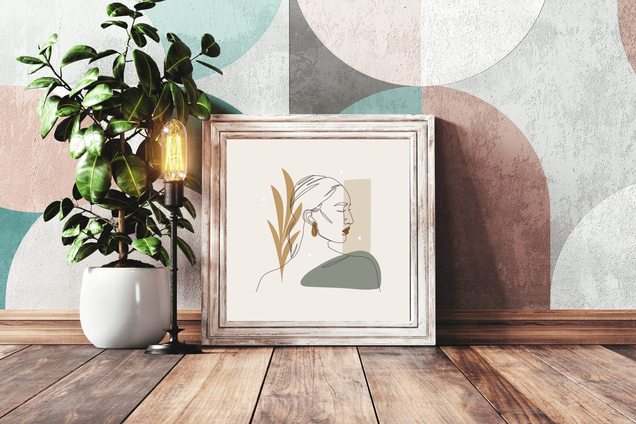 Flower Princess Wall Art - beink online art store