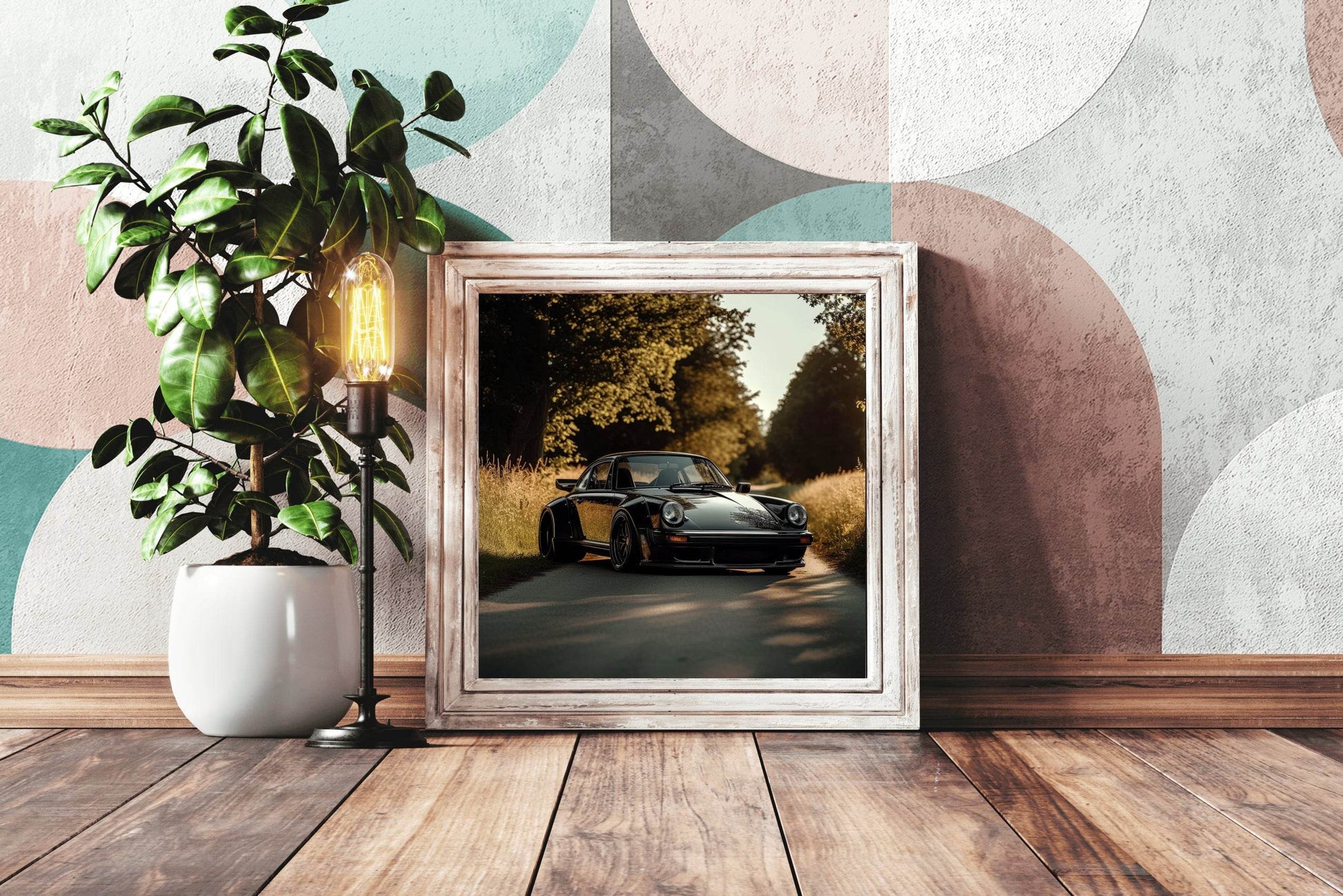 Porsche 911 Minimalist Wall Art - beink online art store