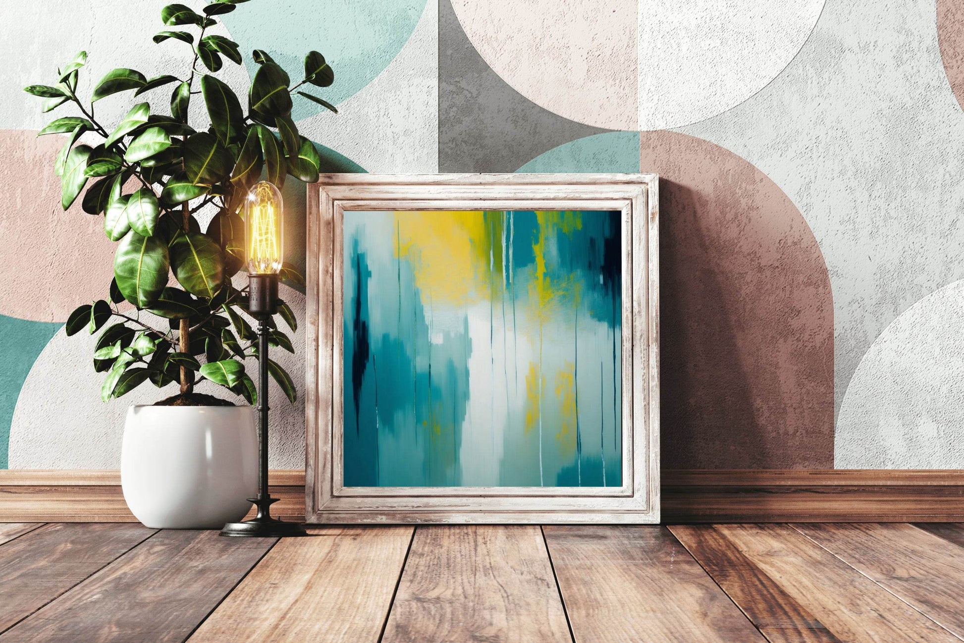 Colorful Textural Background Abstract Wall Art - beink online art store
