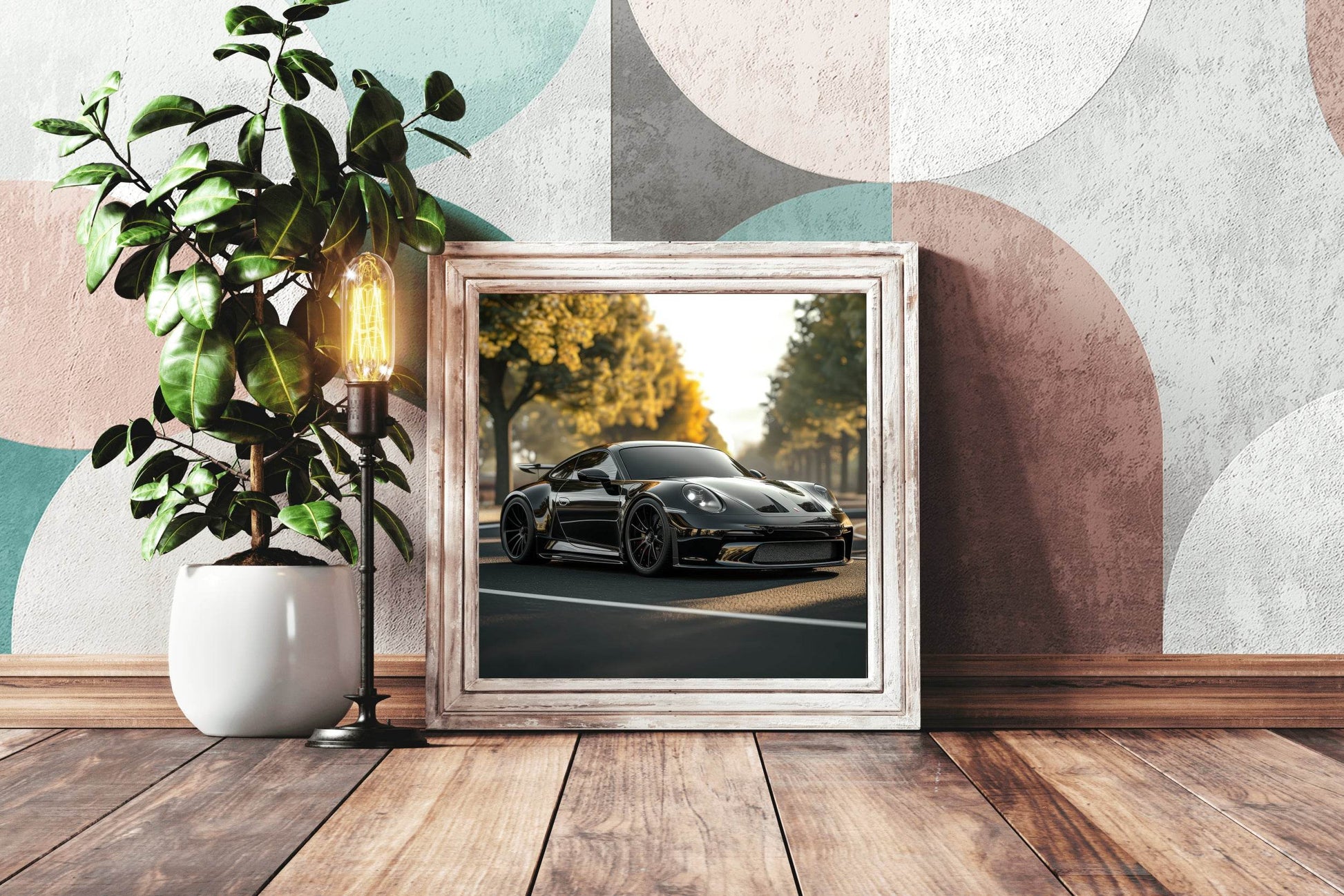 Porsche911 Coupe Wall Art - beink online art store