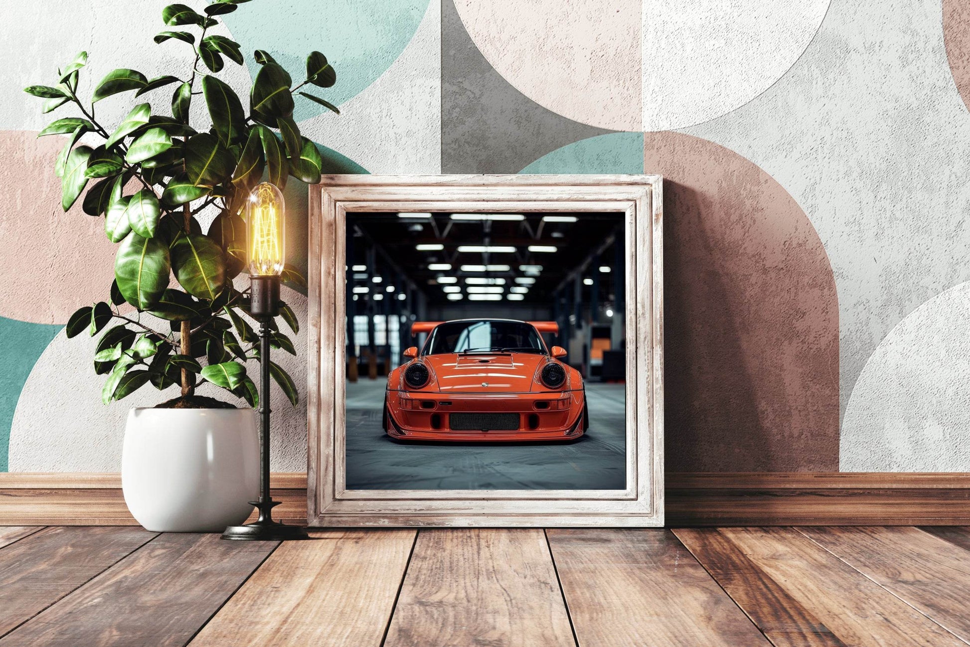 Porsche 911 C2 RWB Wall Art - beink online art store