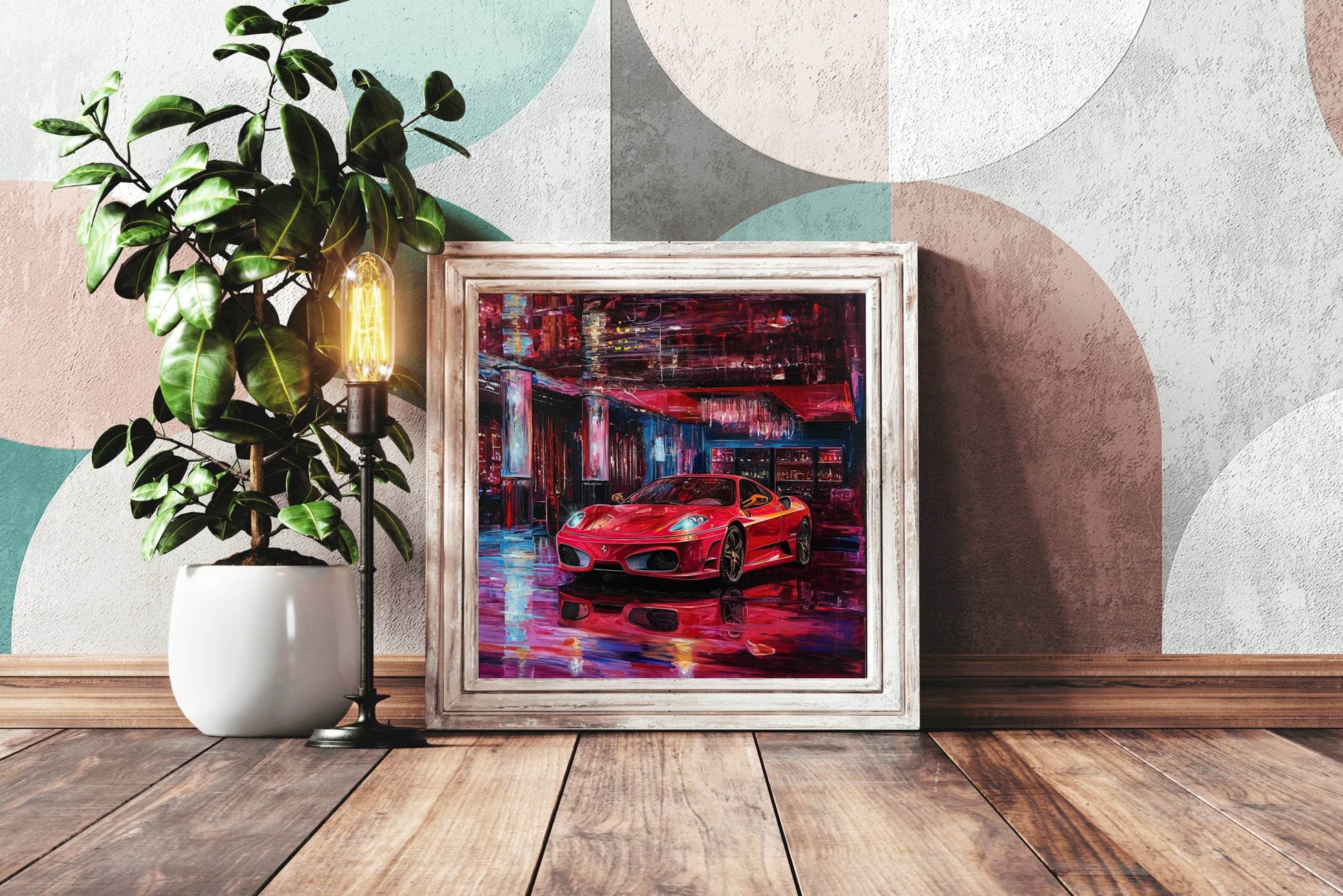 Ferrari 430 Scuderia Wall Art - beink online art store