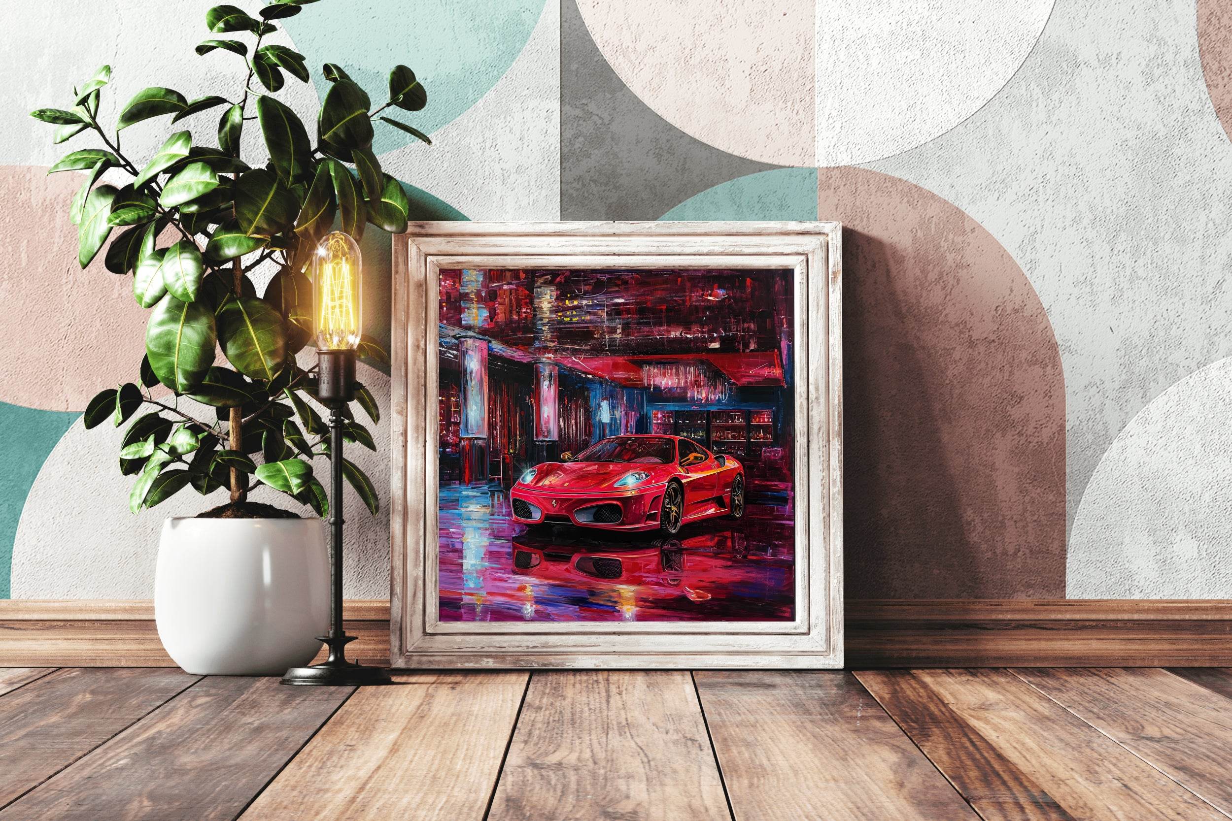 Ferrari 430 Scuderia Wall Art - beink online art store