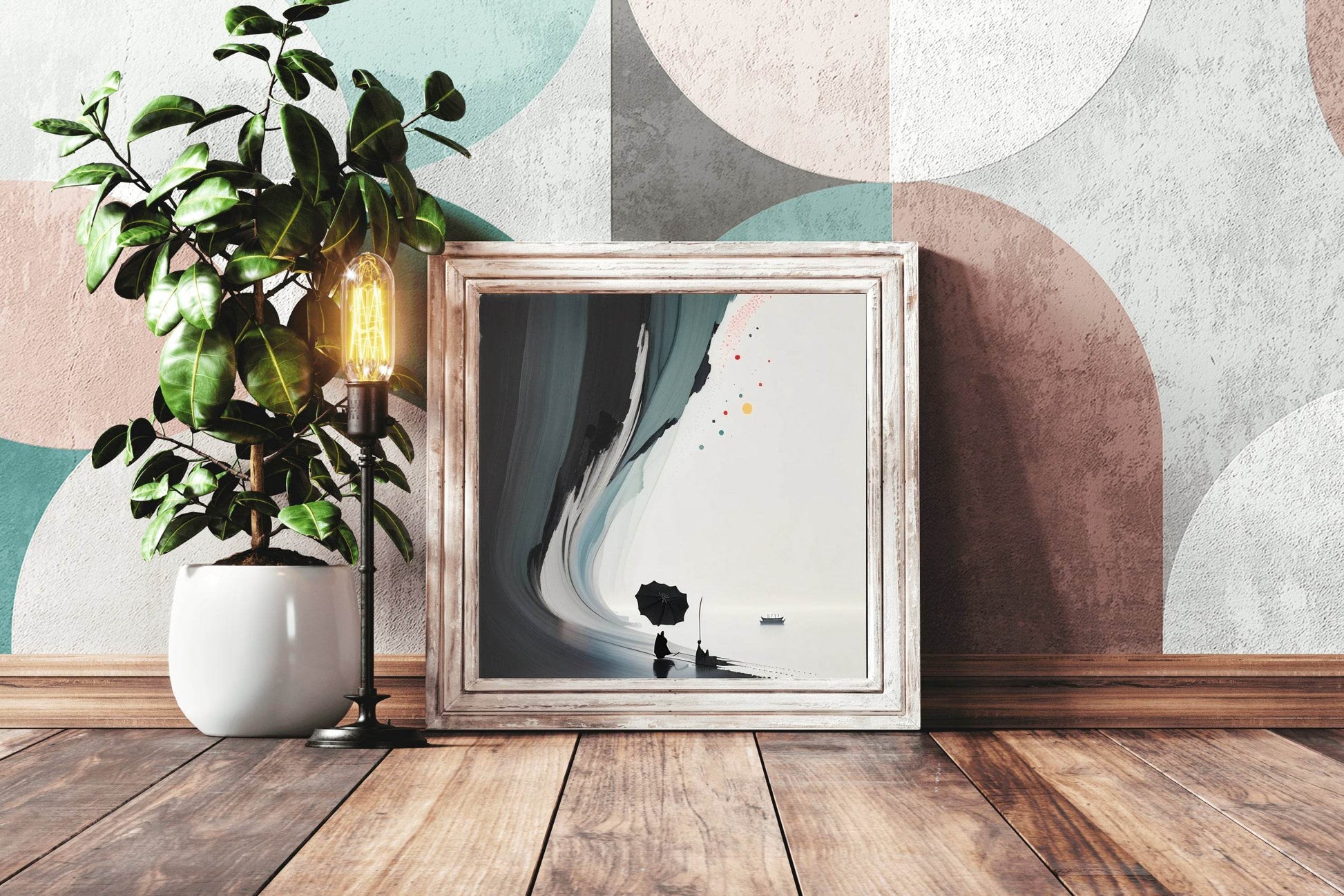 Creative Seashore Abstract Wall Art - beink online art store