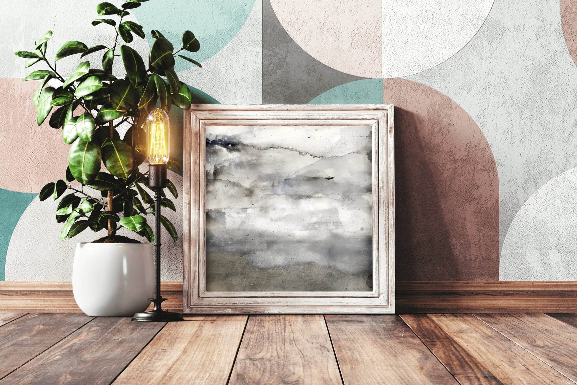Atmospheric Scene Modern Wall Art - beink online art store