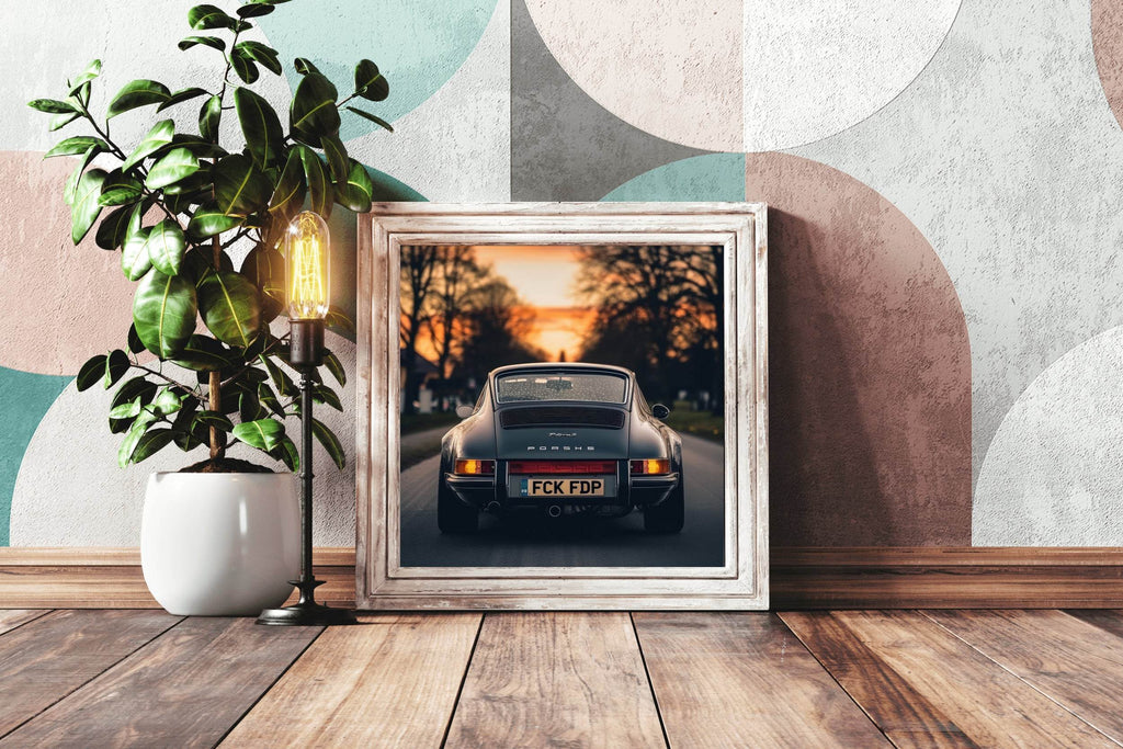 Porsche 911 JB Classic Wall Art - beink online art store