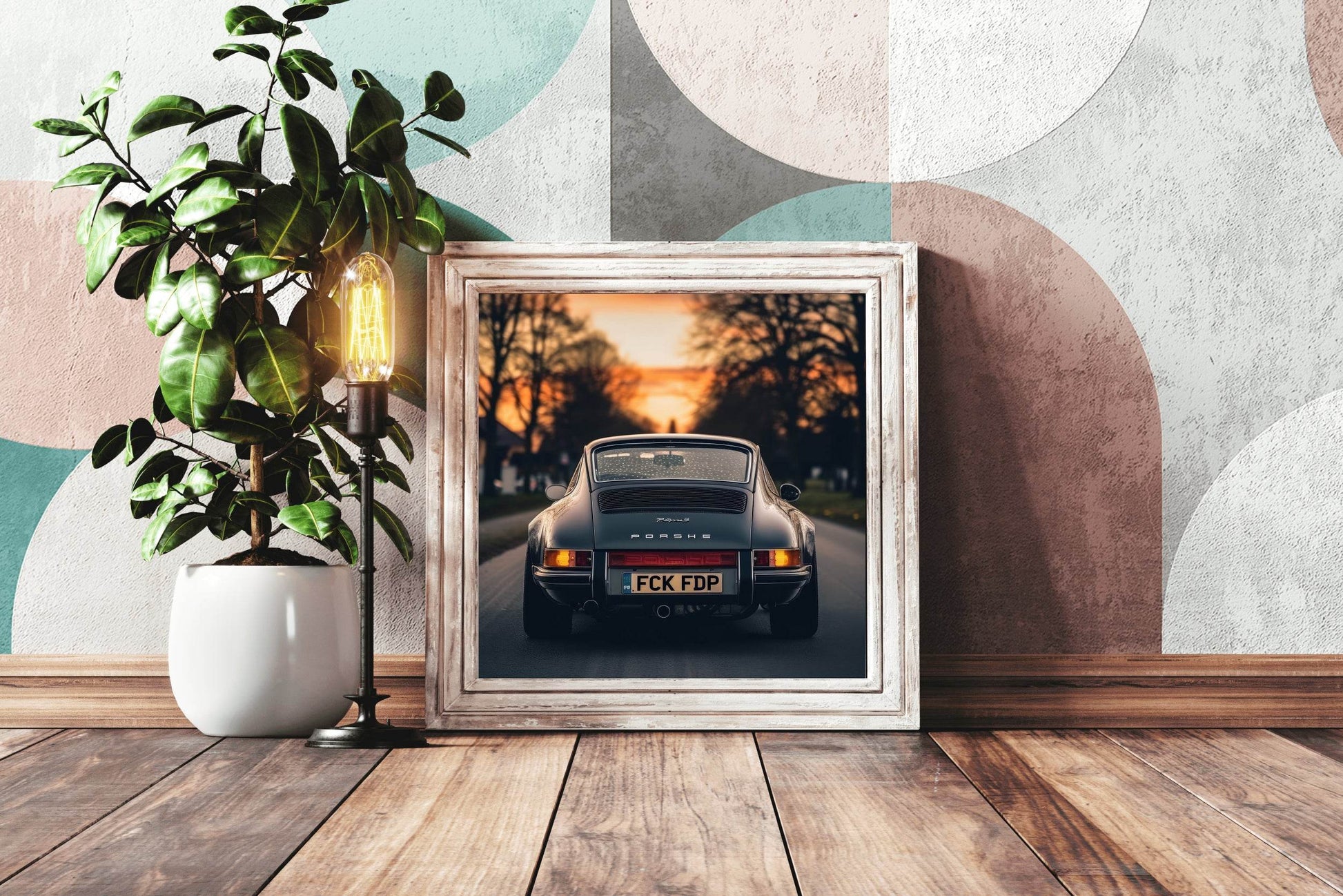 Porsche 911 JB Classic Wall Art - beink online art store