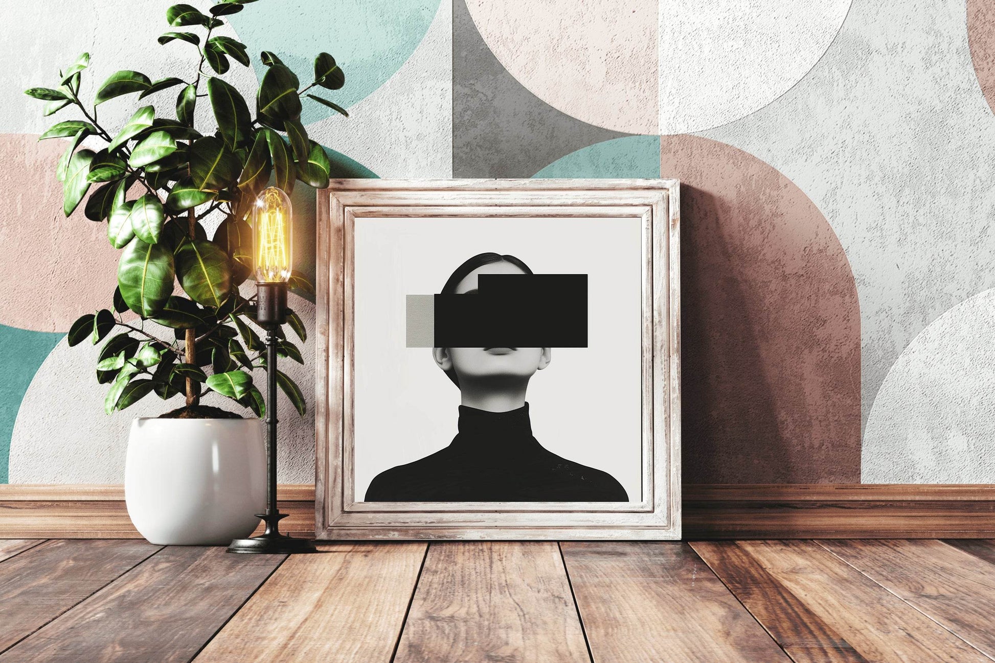 Hidden Identity Modern Wall Art - beink online art store