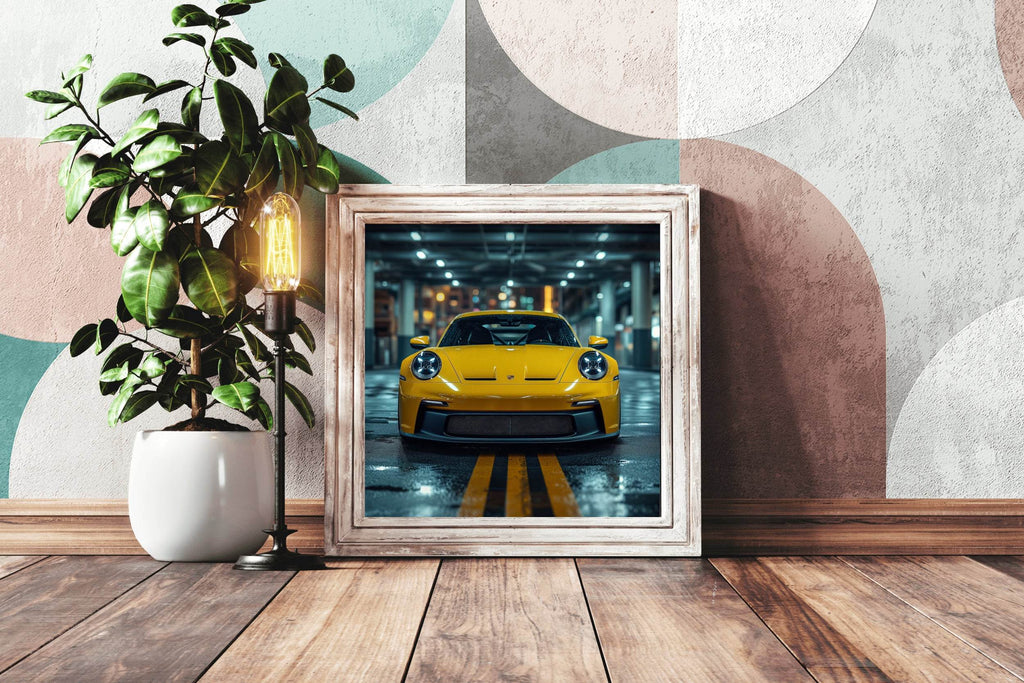 Porsche 992 GT3 Coupe Wall Art - beink online art store
