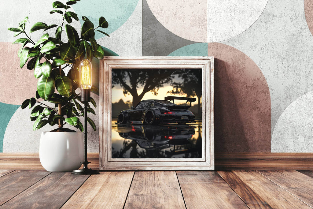 Porsche Personalized Wall Art - beink online art store