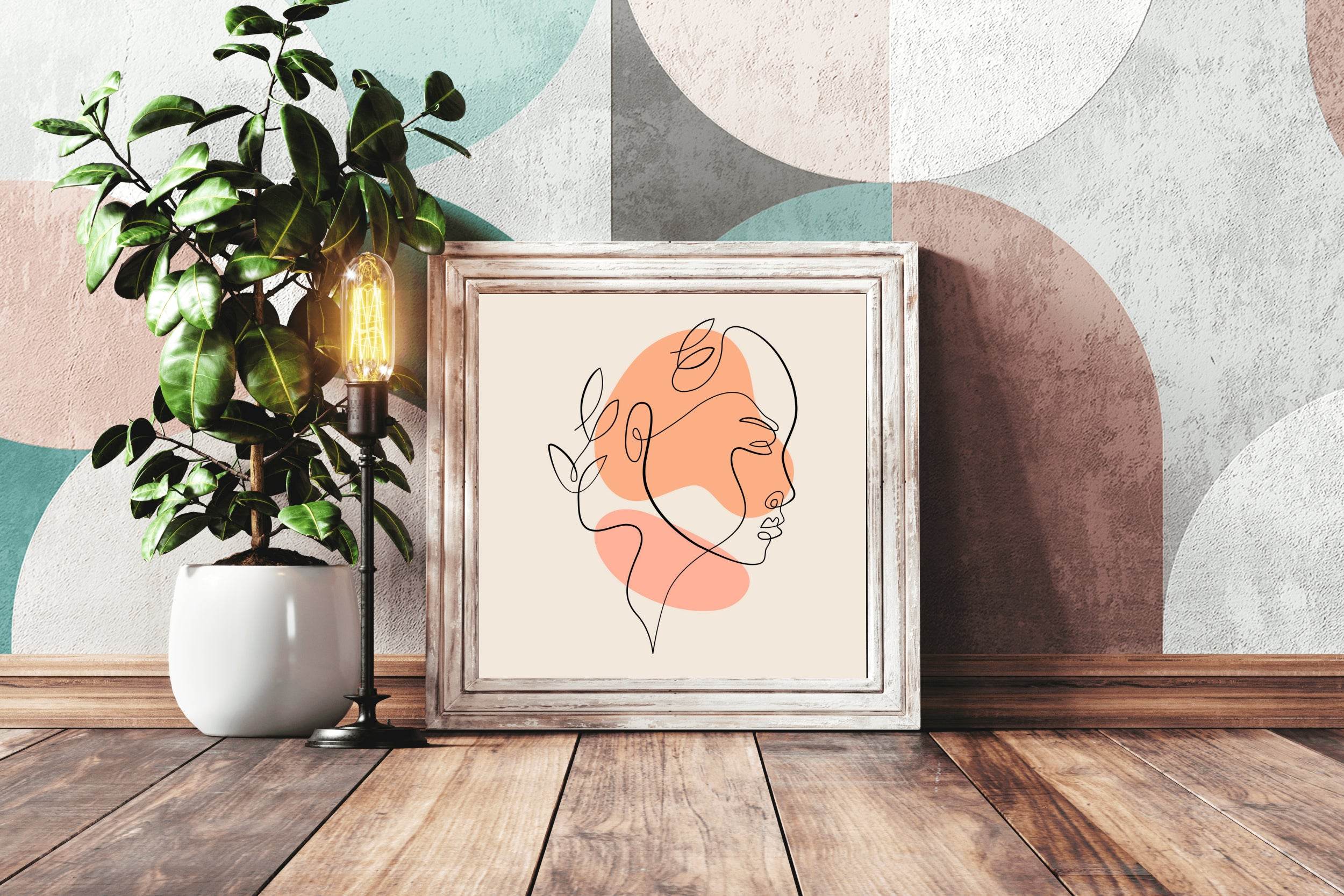 Hand Drawn Art Illustration Wall Art - beink online art store
