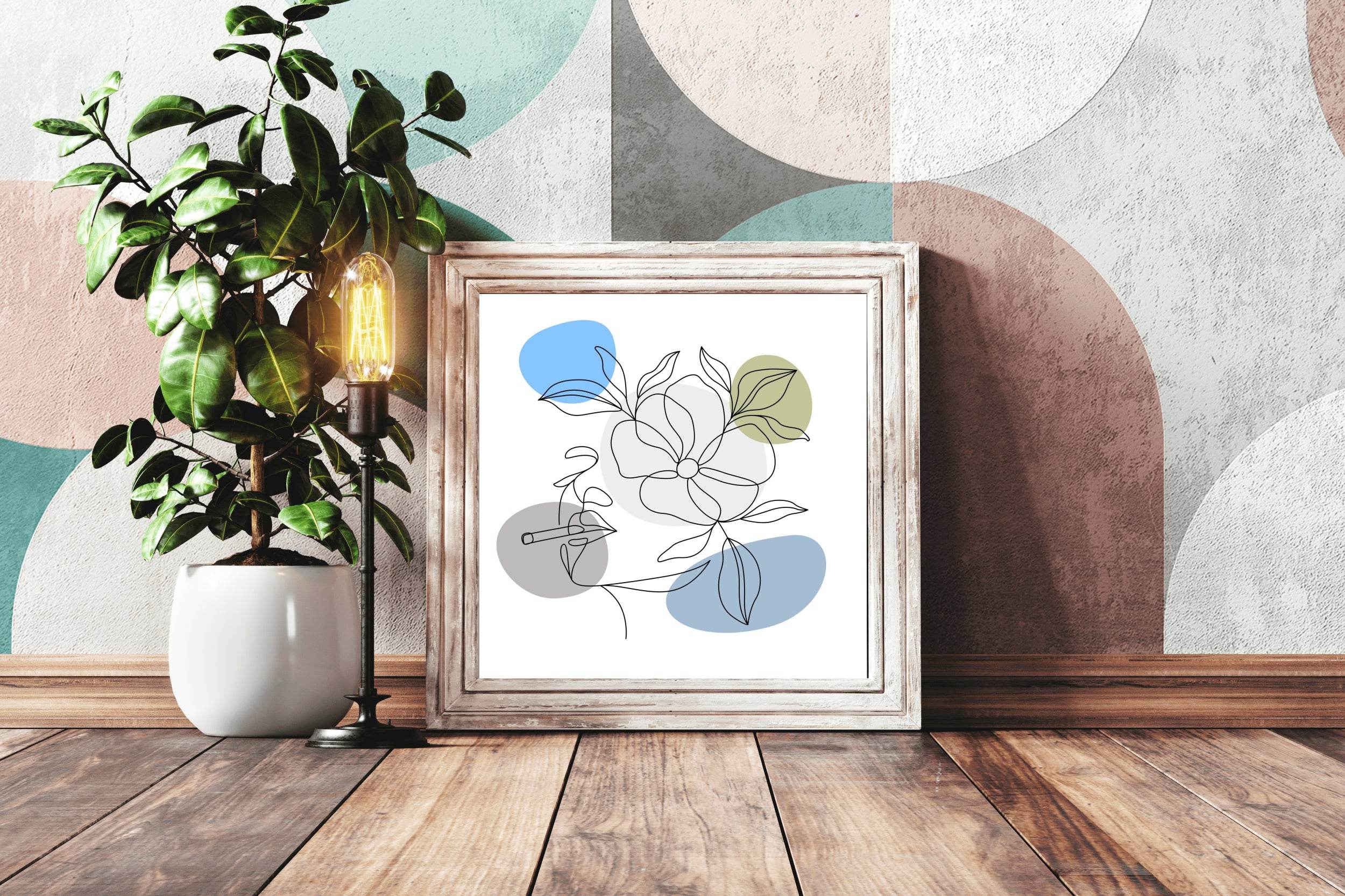 Beautiful Gardenia Flower Wall Art - beink online art store