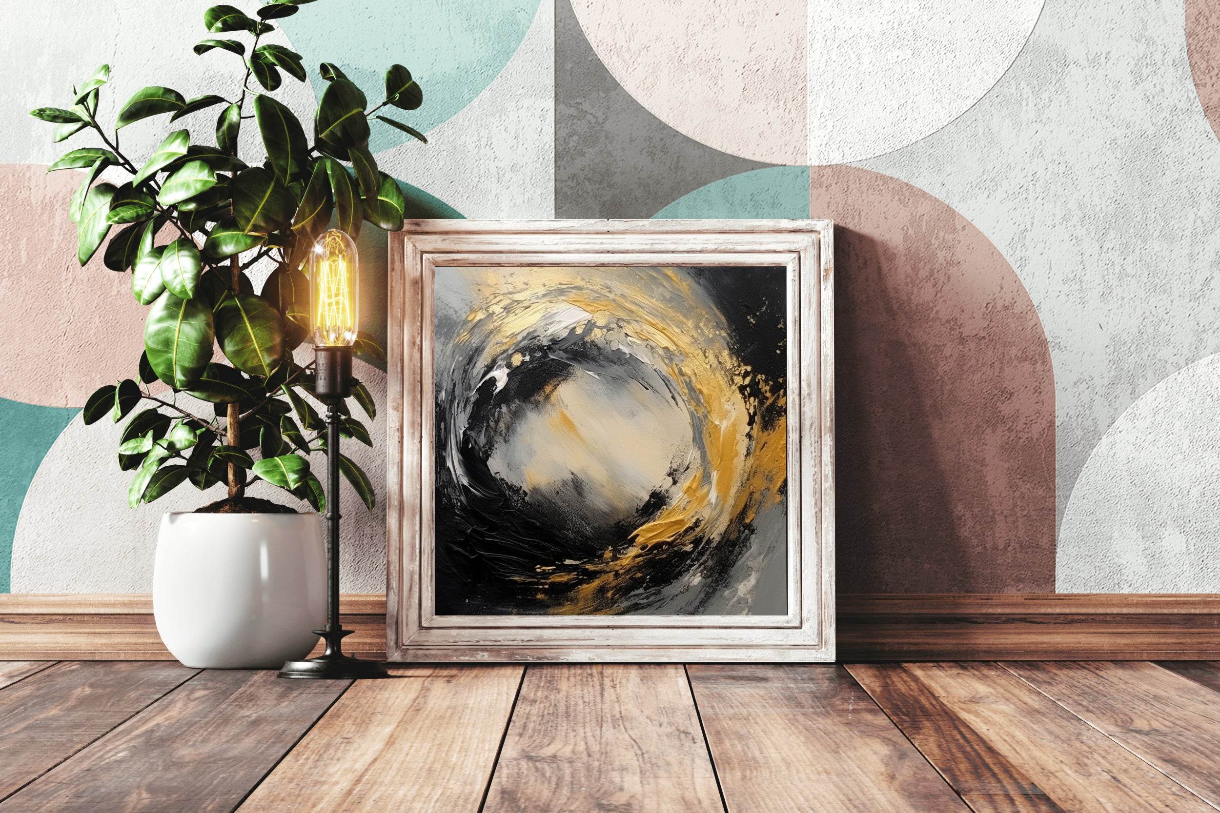 Tornado Swirl Abstract Wall Art - beink online art store
