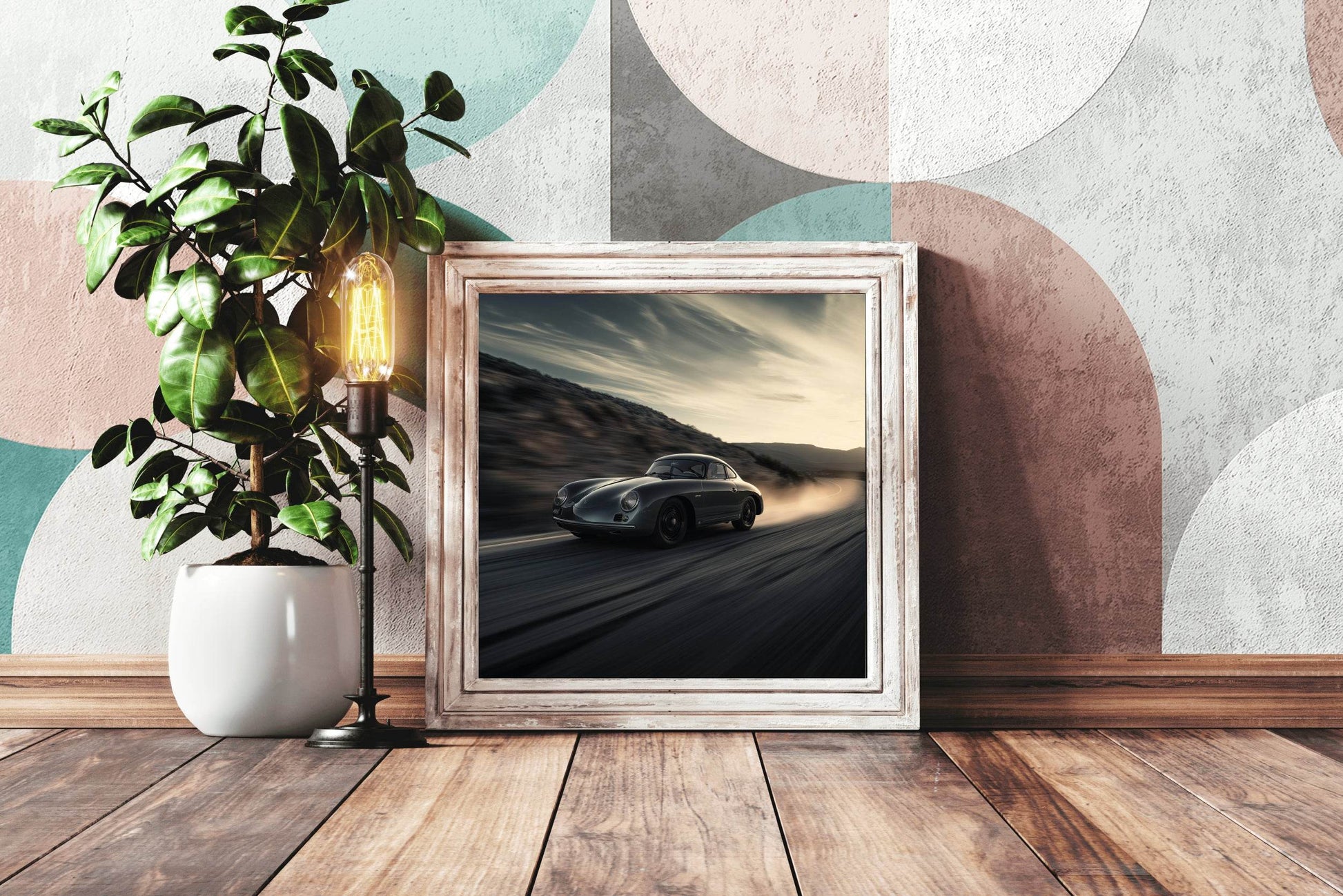 Porsche 356 Carrera Classic Wall Art - beink online art store