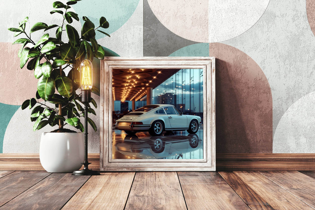 Porsche 911 E Wall Art - beink online art store